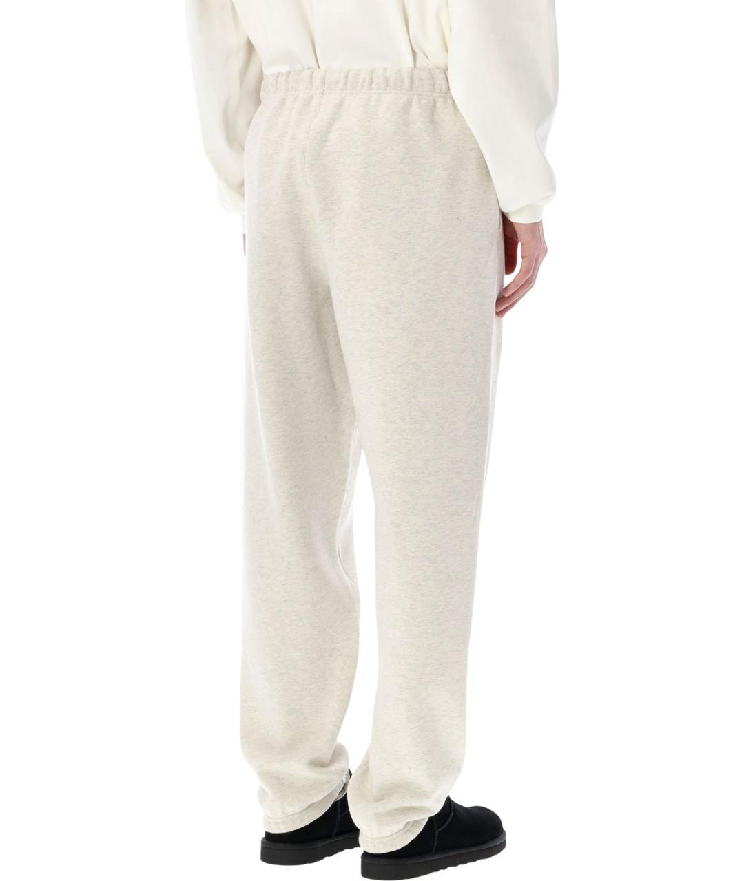 FEAR OF GOD ESSENTIALS Белые хлопковые повседневные брюки, фото 2