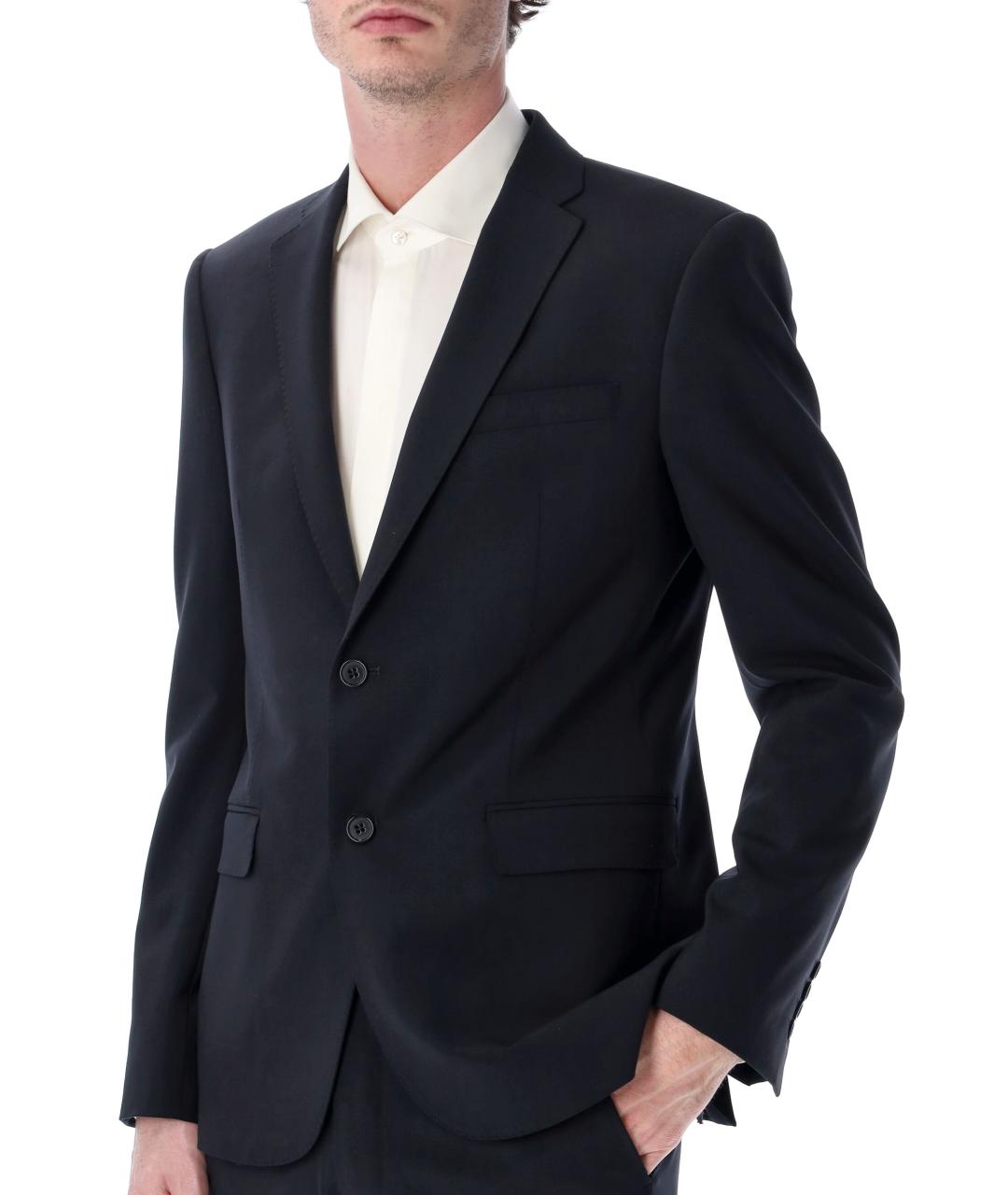 EMPORIO ARMANI Темно-синий классический костюм, фото 3