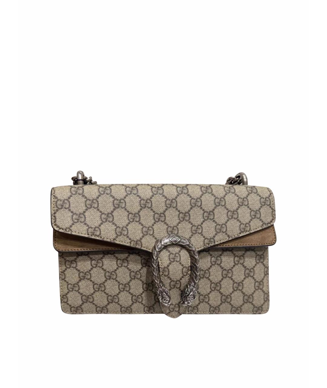 GUCCI Бежевая сумка через плечо, фото 1