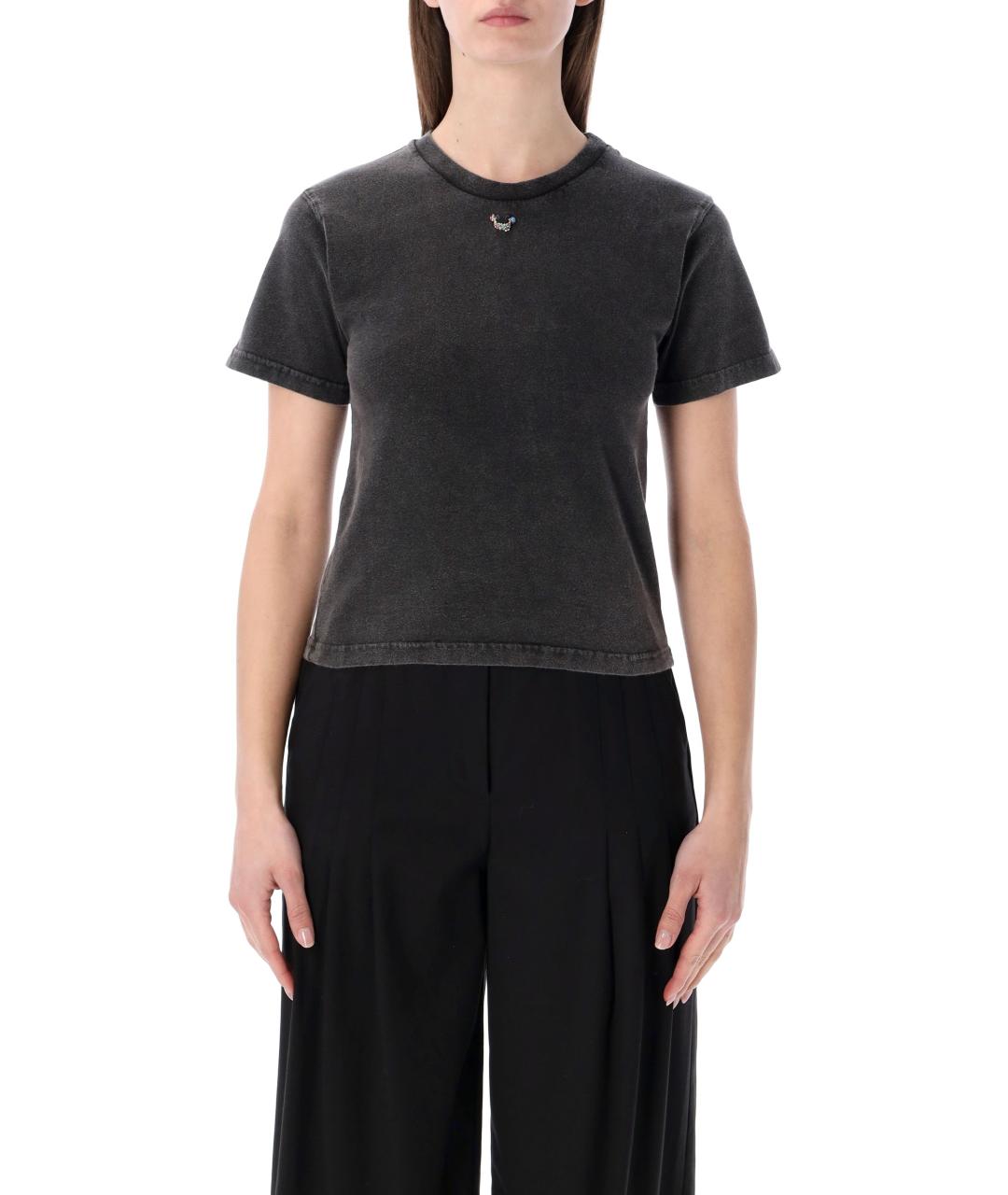 OTTOLINGER Серая хлопковая футболка, фото 1