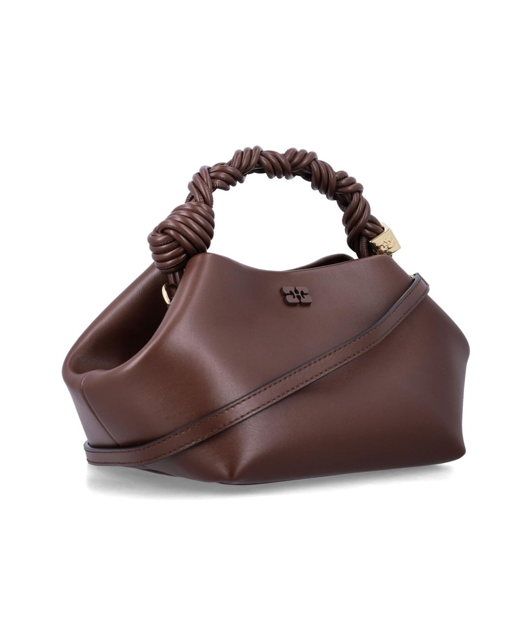 GANNI Коричневая сумка тоут, фото 2