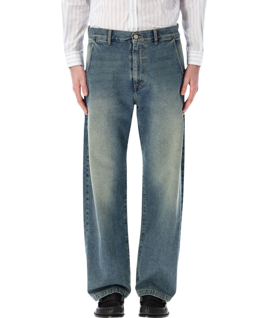 MFPEN Синие хлопковые прямые джинсы, фото 1