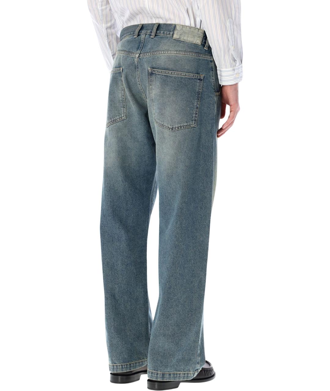 MFPEN Синие хлопковые прямые джинсы, фото 2