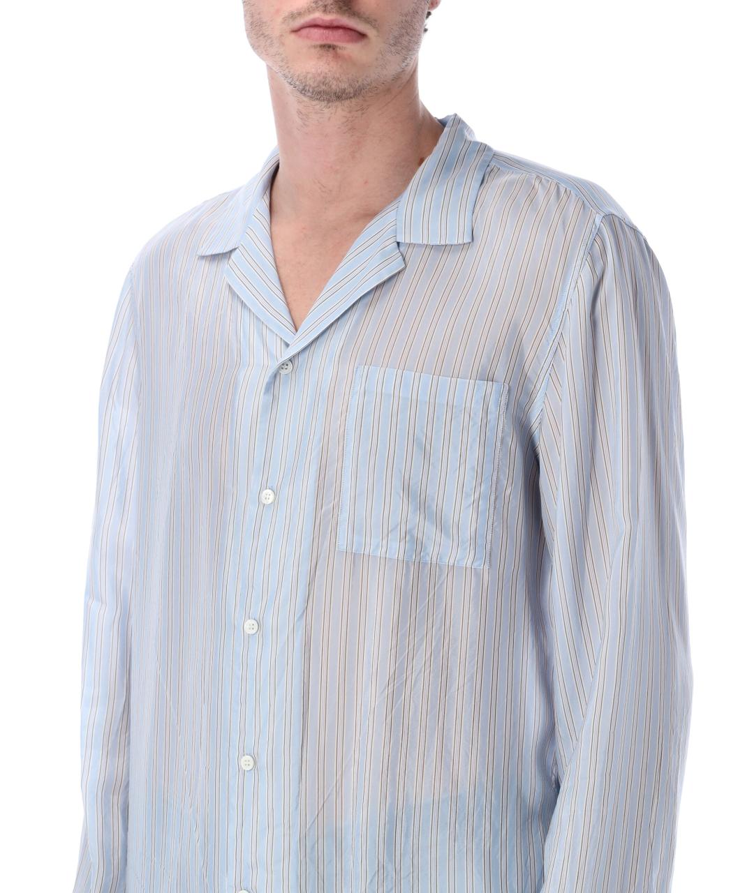 DRIES VAN NOTEN Синяя классическая рубашка, фото 1