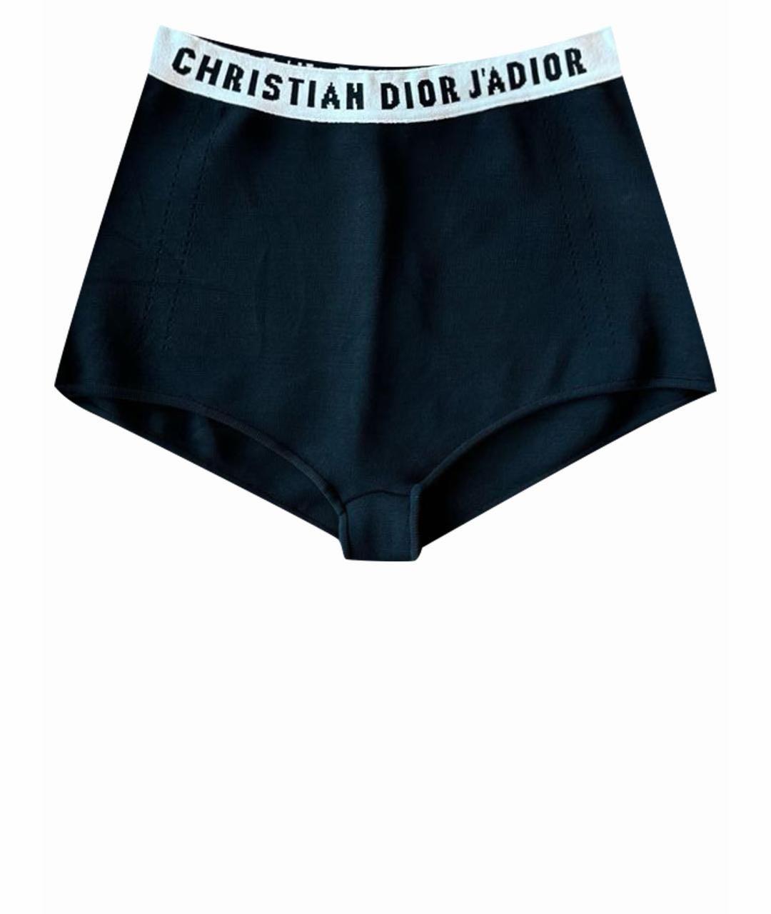 CHRISTIAN DIOR Черный хлопковый костюм с юбками, фото 2