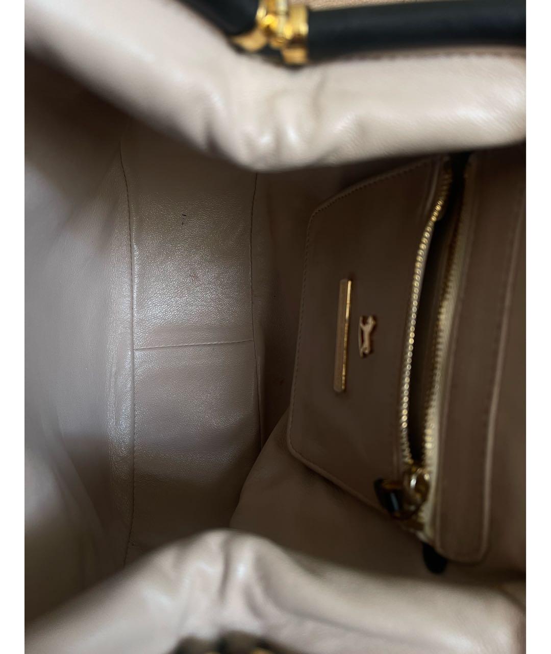 ULYANA SERGEENKO Черный кожаный рюкзак, фото 6