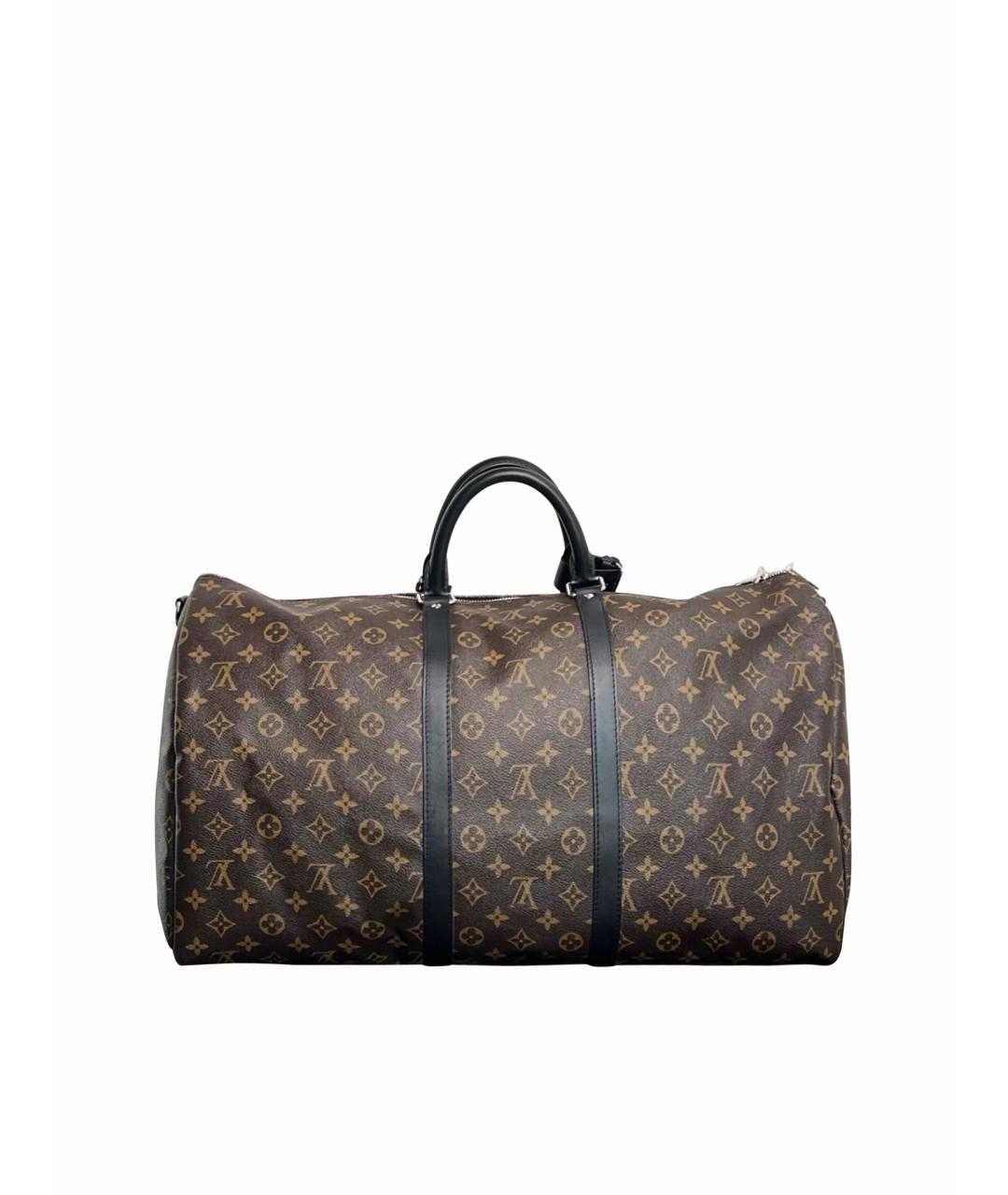 LOUIS VUITTON Коричневая дорожная/спортивная сумка, фото 1
