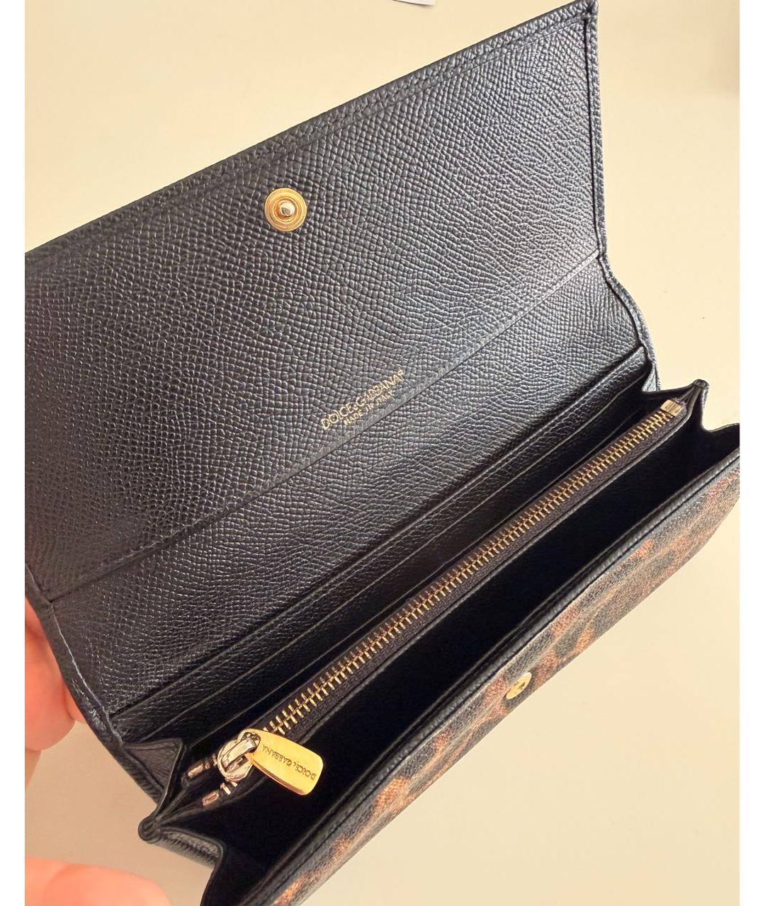 DOLCE&GABBANA Мульти кожаный кошелек, фото 4