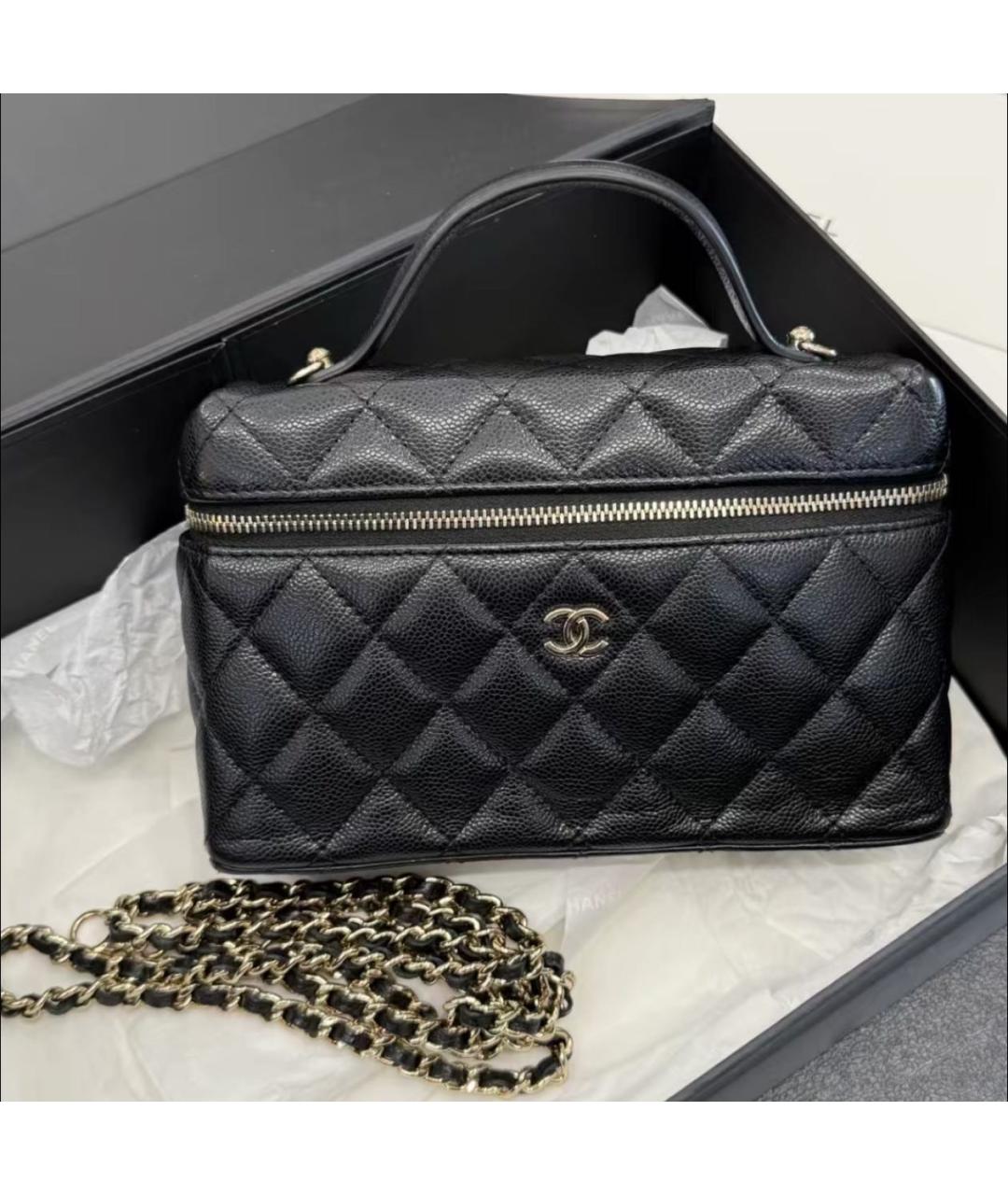 CHANEL Кожаная сумка через плечо, фото 4