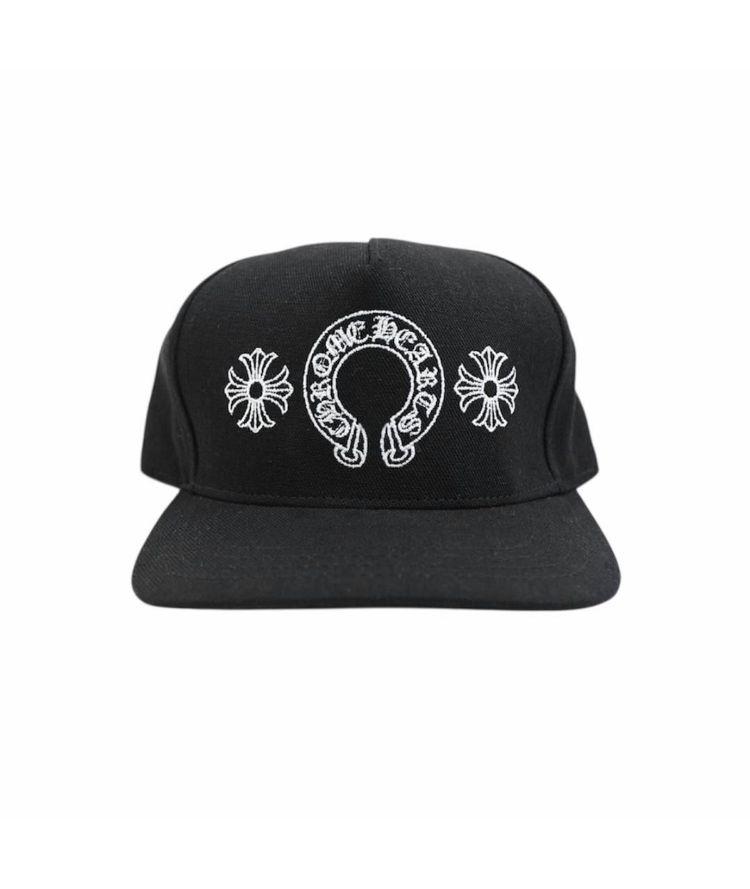 CHROME HEARTS Черная хлопковая кепка/бейсболка, фото 7