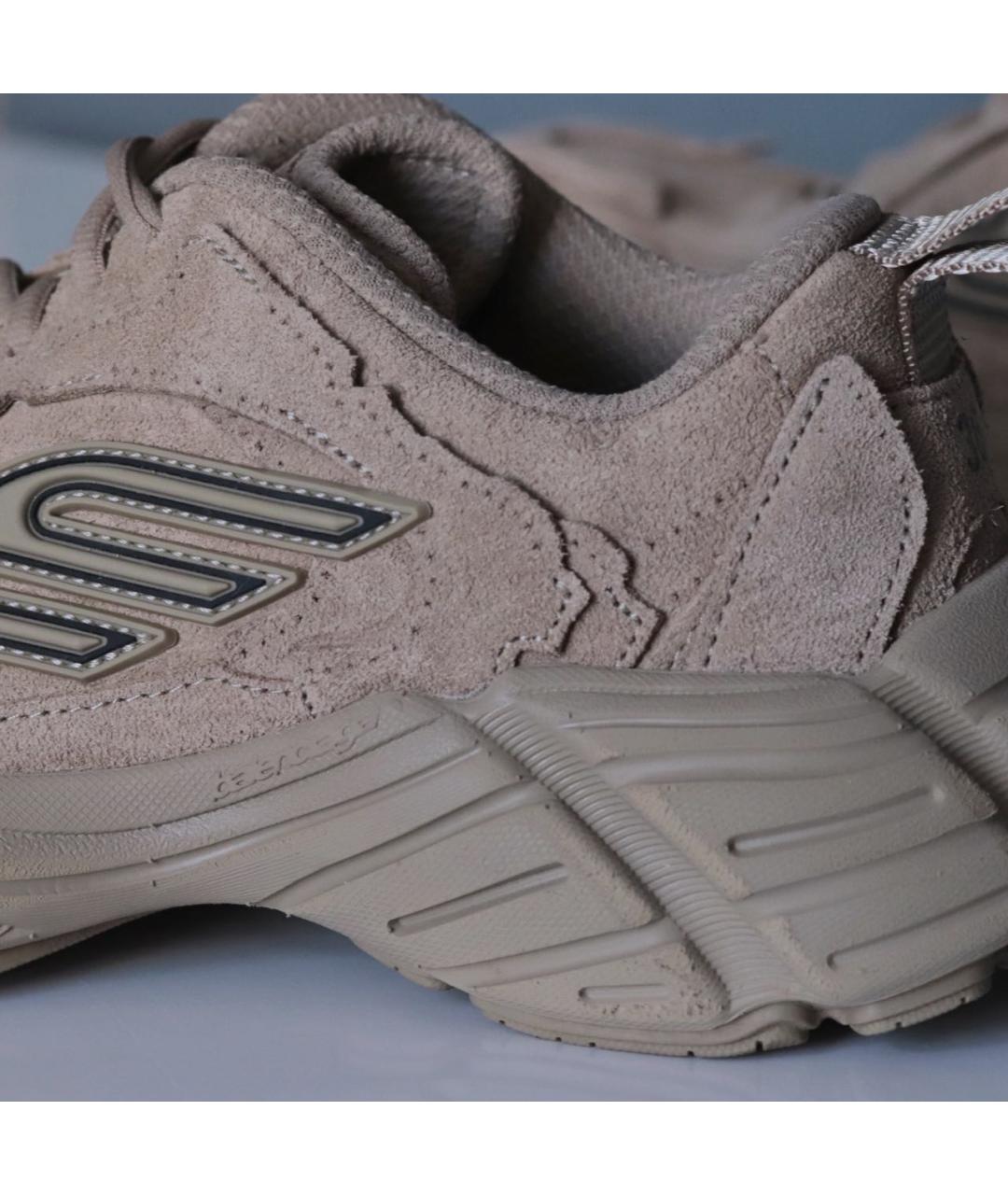 BALENCIAGA Бежевые замшевые кроссовки, фото 5