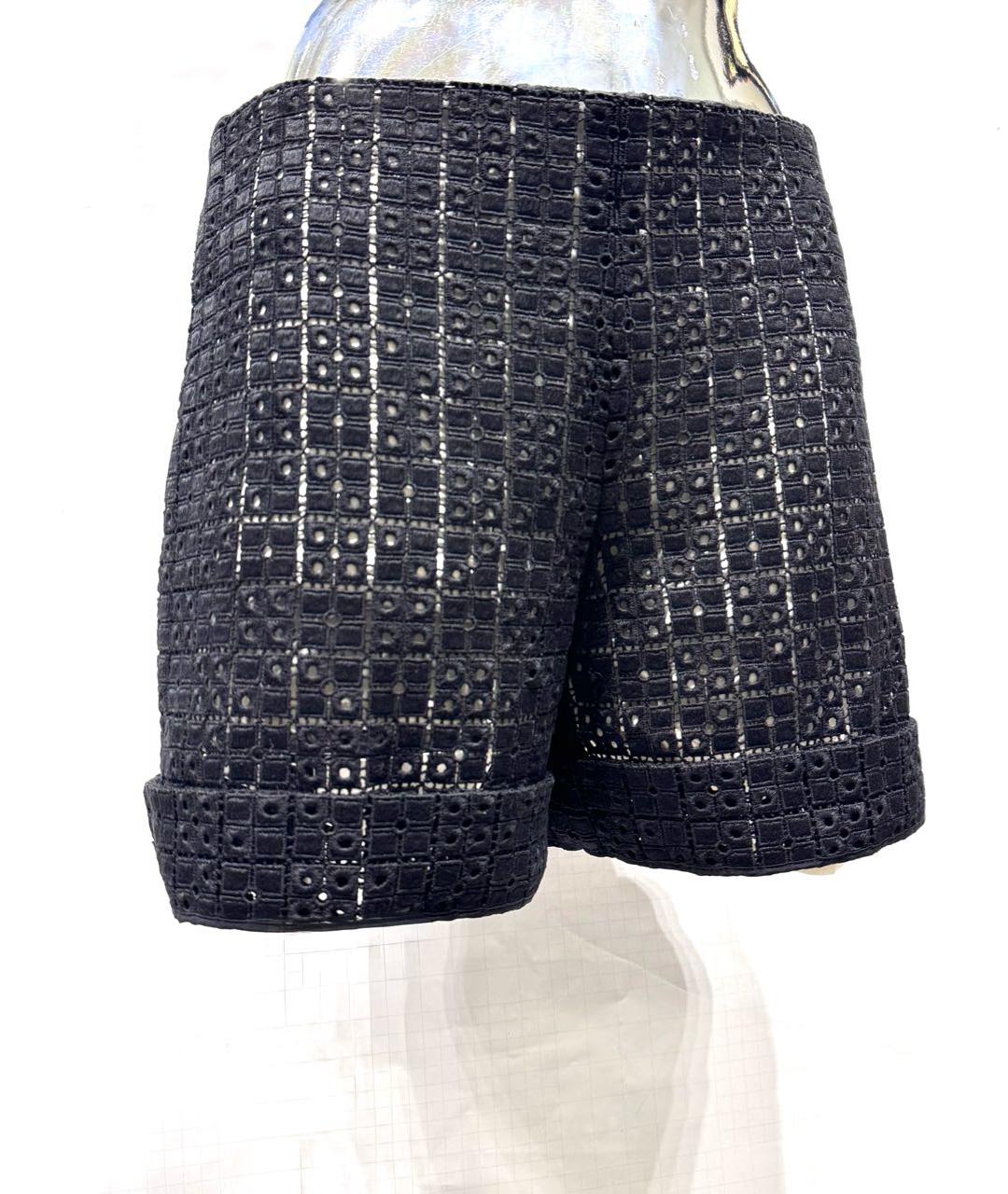 CHLOE Черные хлопковые шорты, фото 4