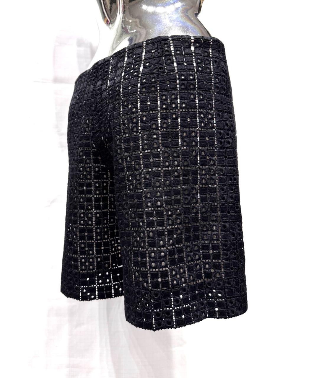 CHLOE Черные хлопковые шорты, фото 3