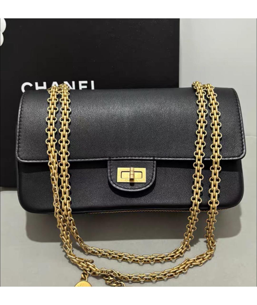CHANEL Кожаная сумка через плечо, фото 2