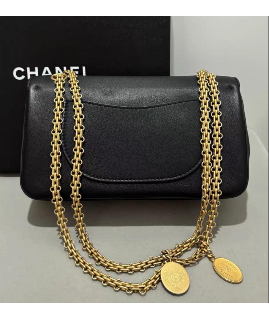 CHANEL Кожаная сумка через плечо, фото 3
