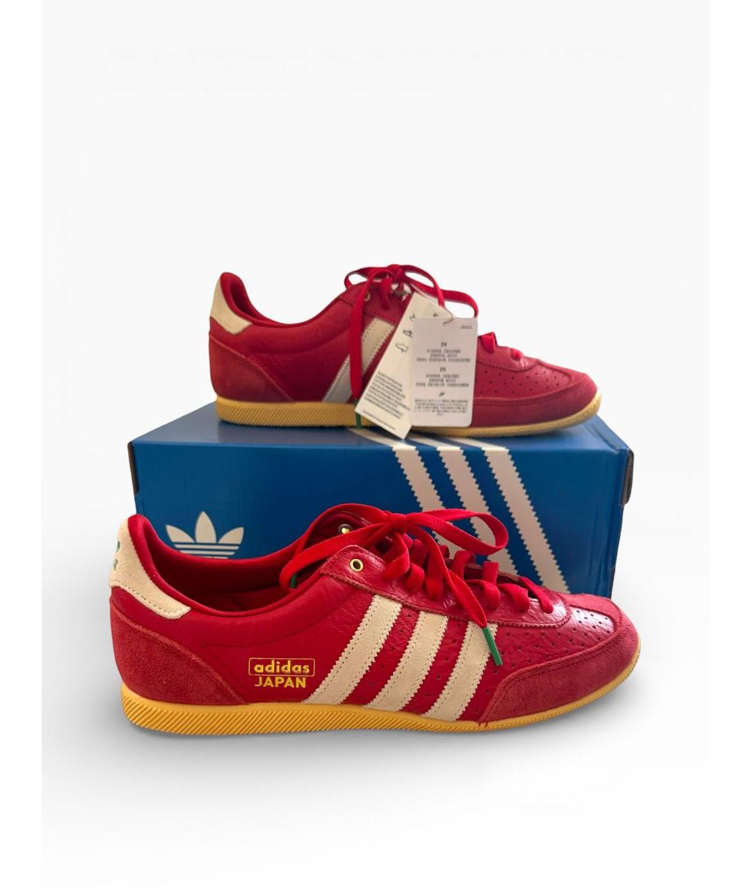 ADIDAS Красные кожаные кеды, фото 9