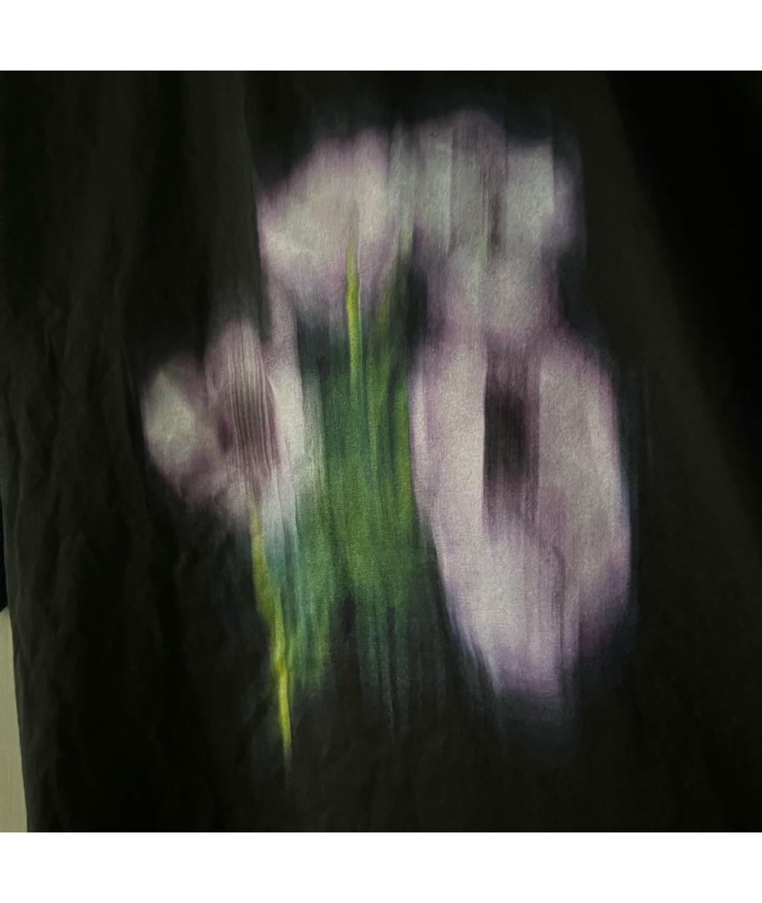 KENZO Черная хлопковая футболка, фото 4