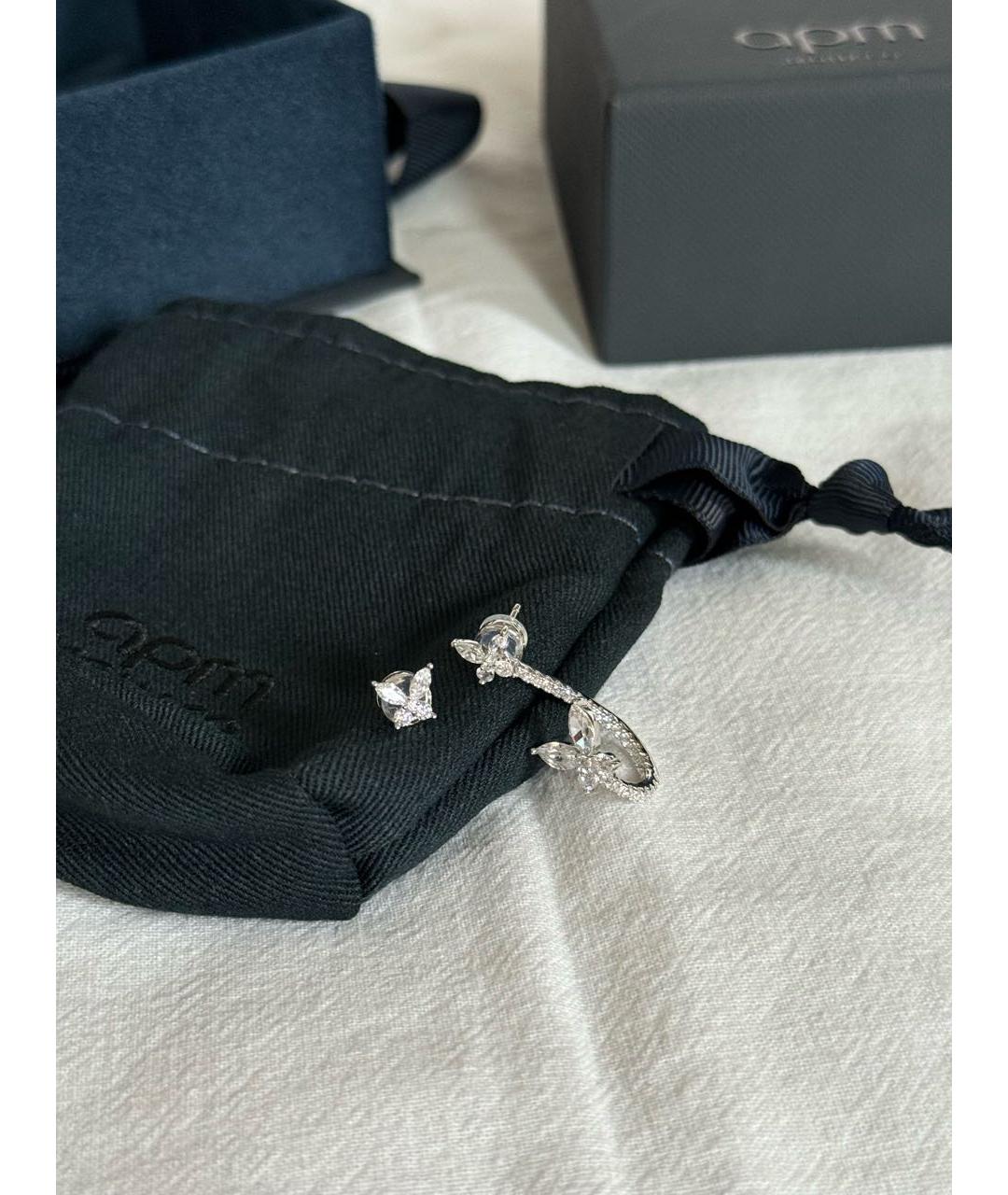 APM Monaco Серебряные серебряные серьги, фото 3