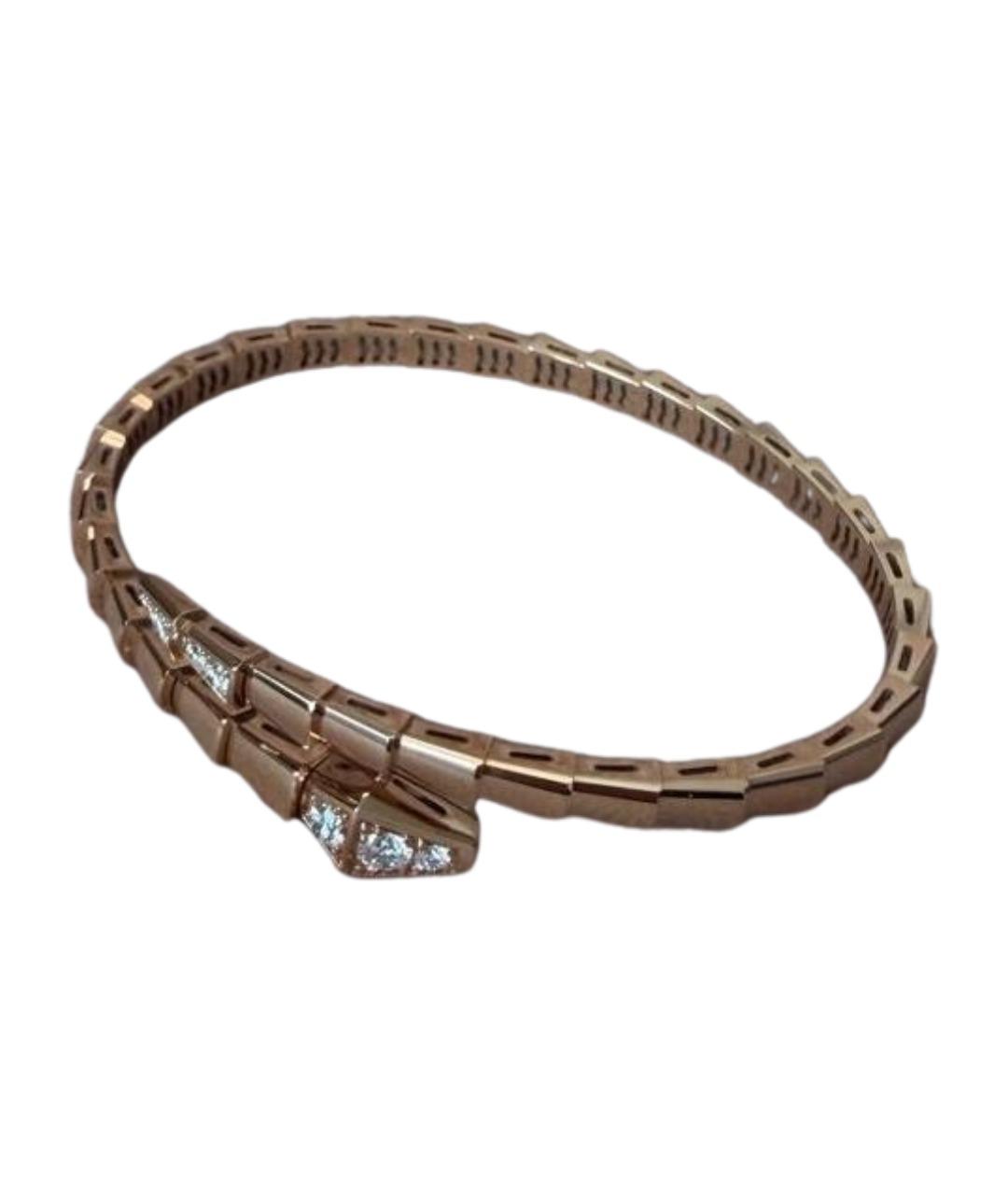 BVLGARI Розовый браслет из розового золота, фото 1