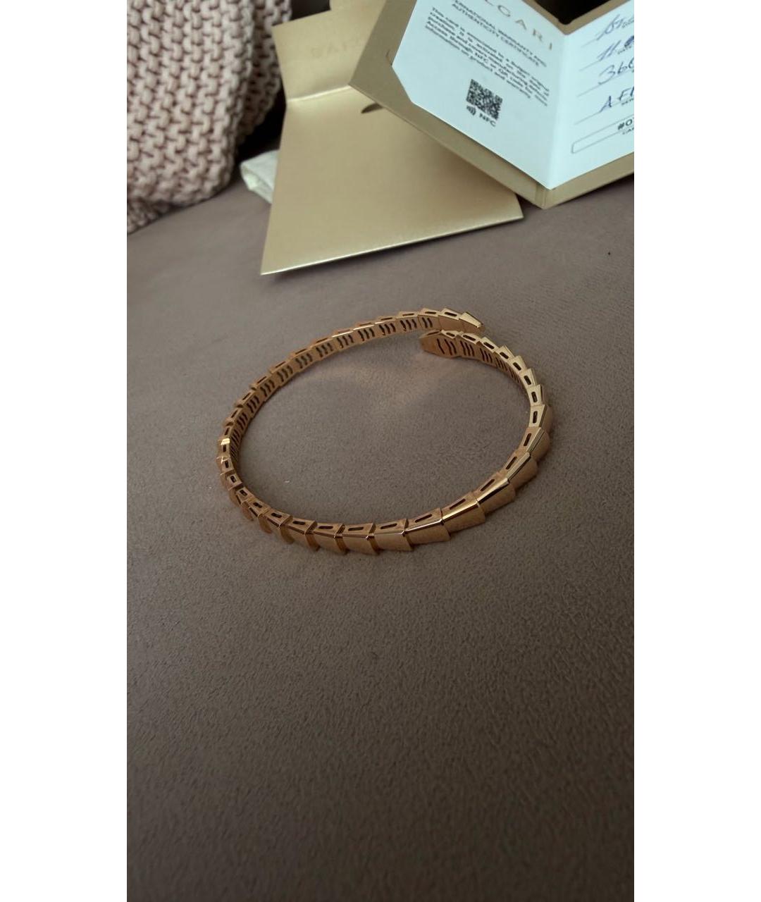 BVLGARI Розовый браслет из розового золота, фото 2