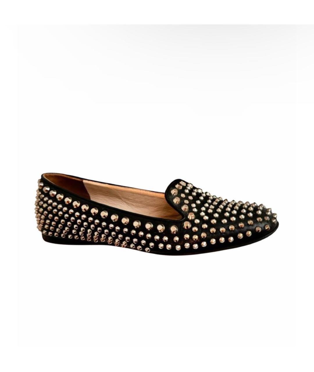 PRADA Черные кожаные лоферы, фото 6