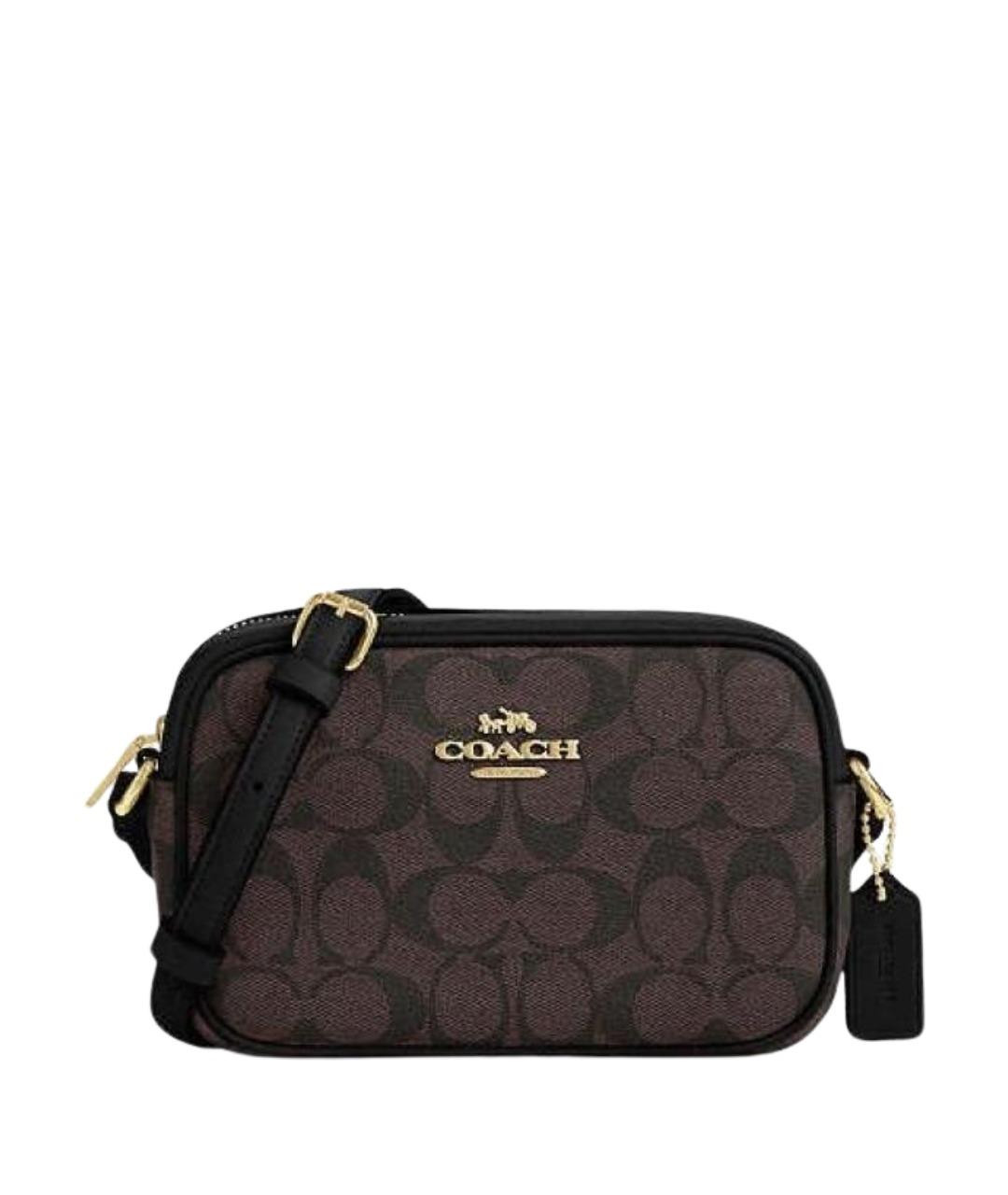 COACH Коричневая сумка через плечо, фото 1