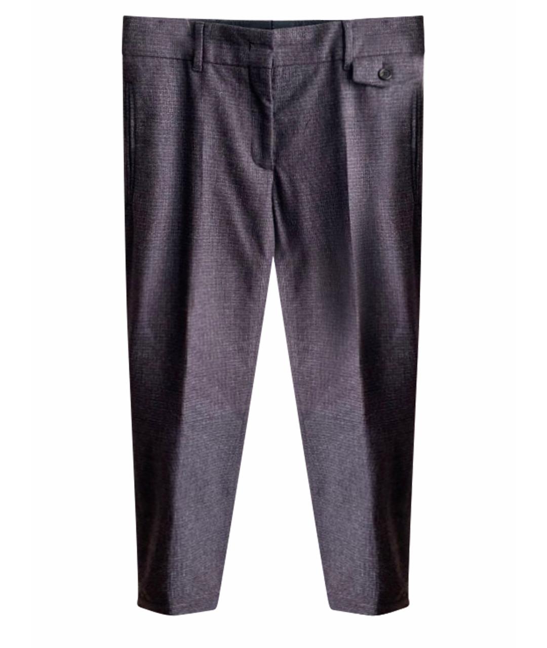 PRADA Коричневые шерстяные бриджи, фото 1