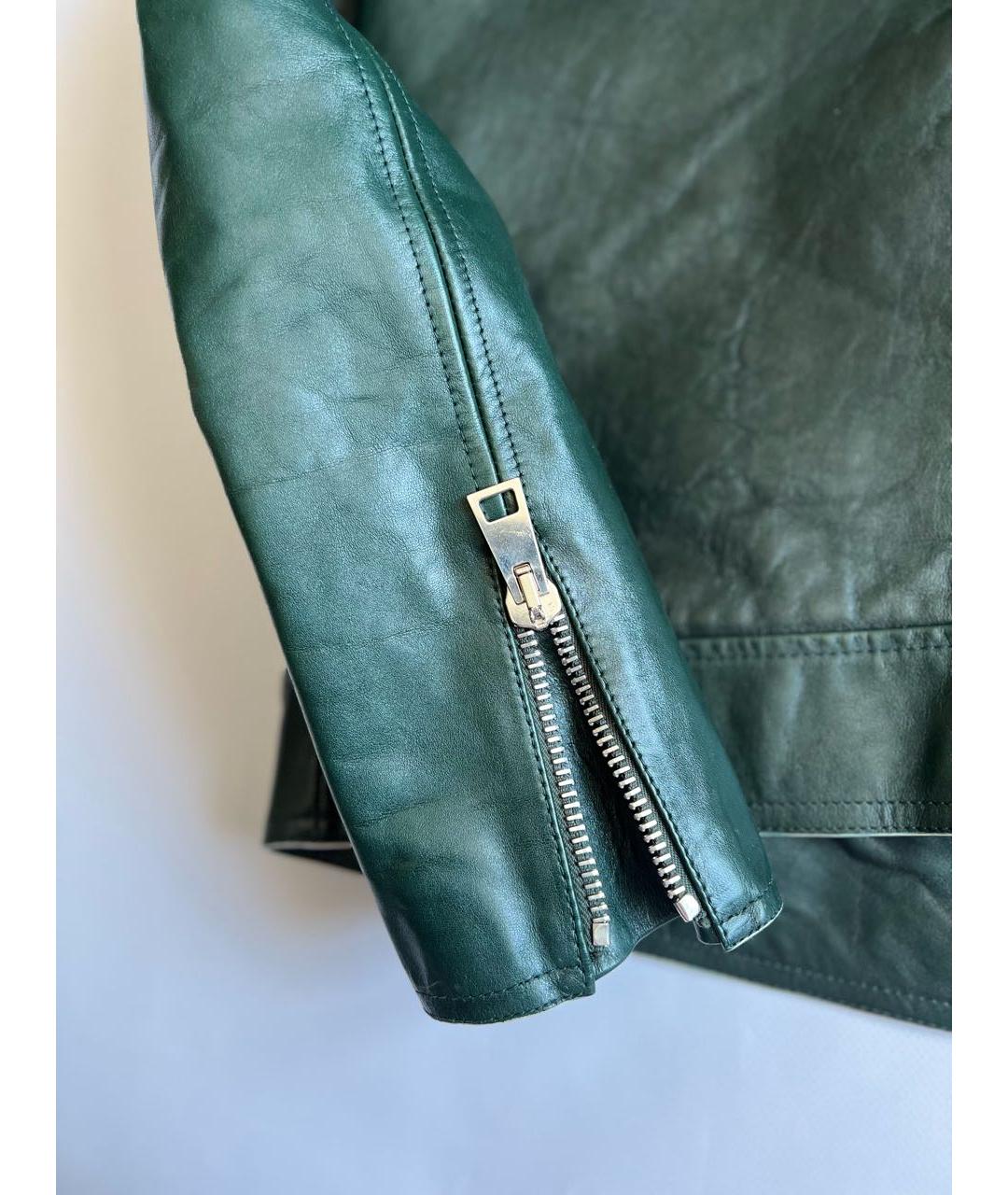 JOSEPH Зеленая кожаная куртка, фото 7