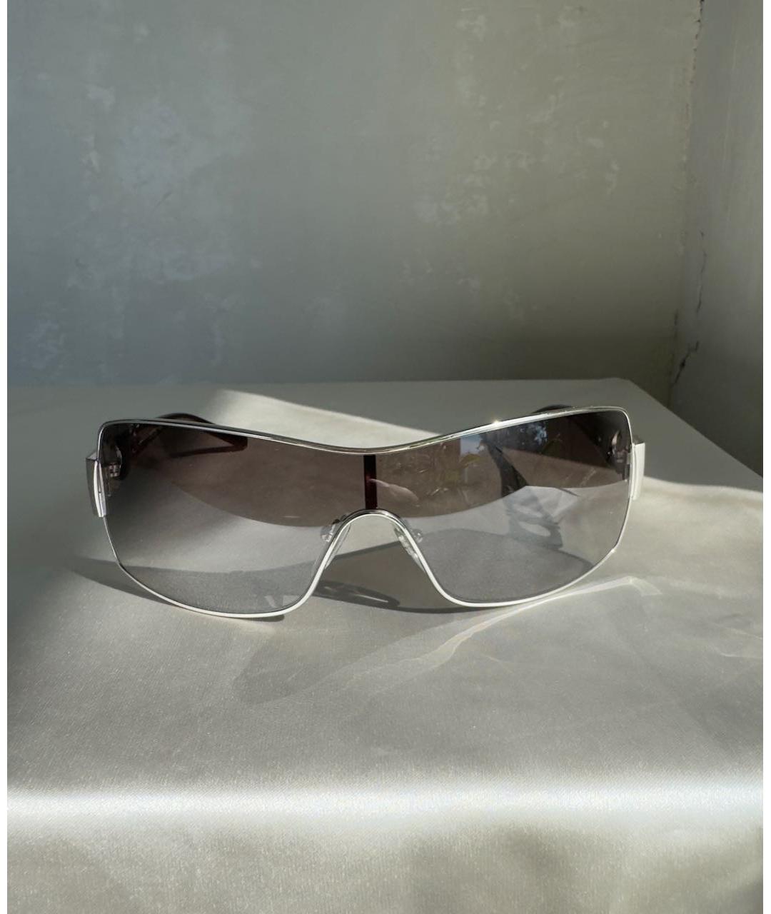 FERRAGAMO Черные пластиковые солнцезащитные очки, фото 4