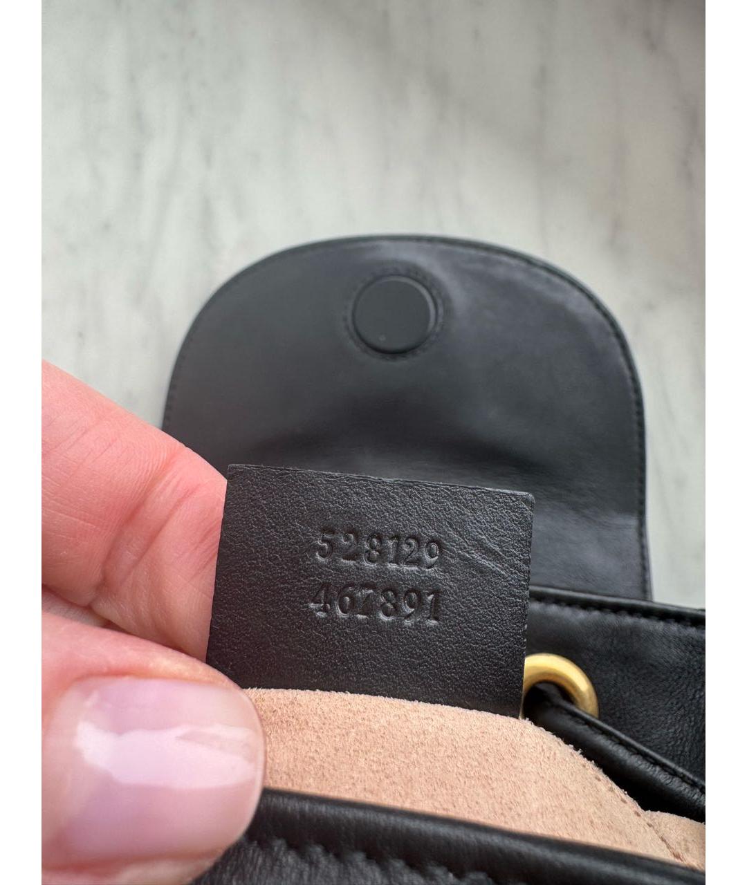 GUCCI Черный кожаный рюкзак, фото 6