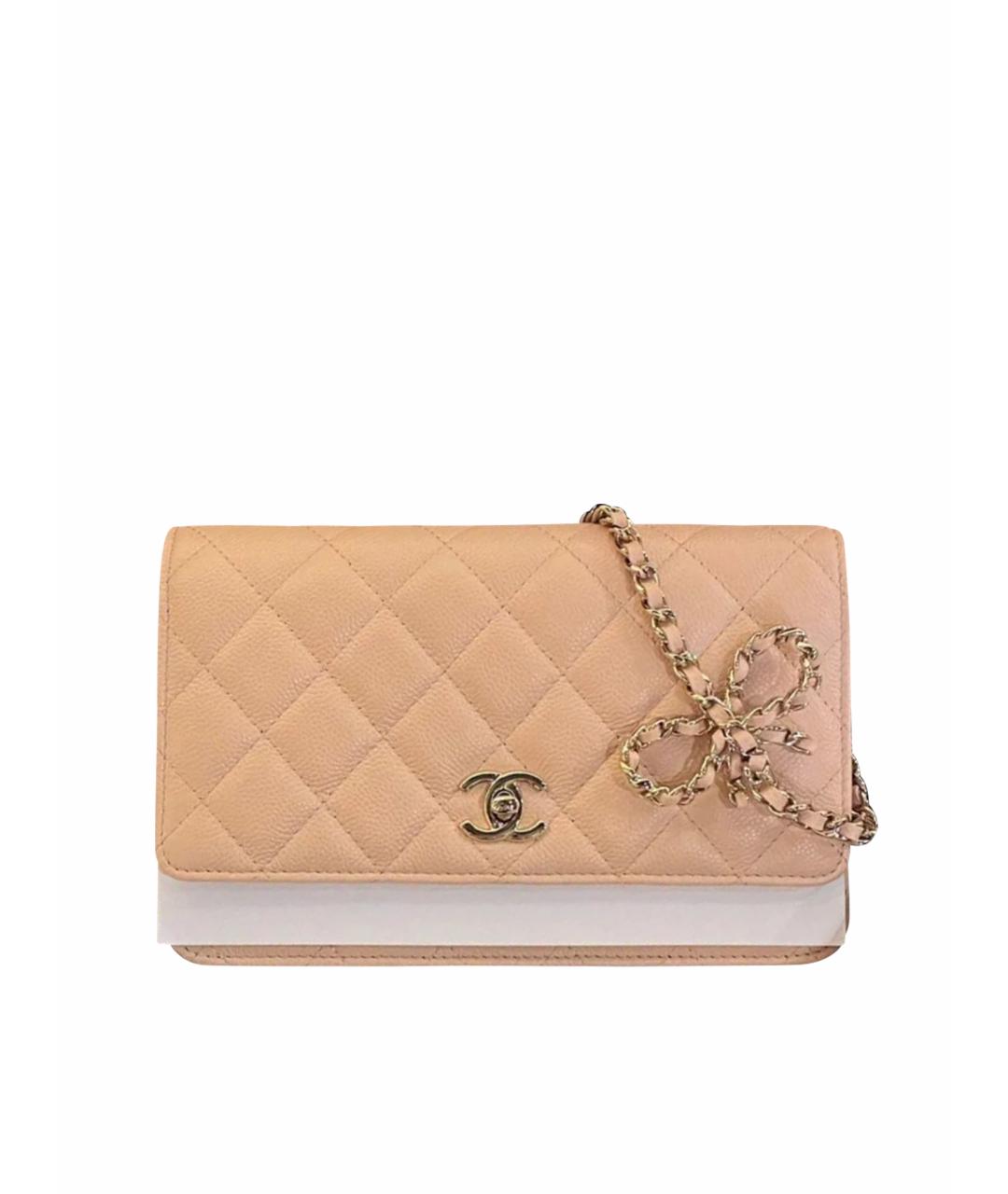 CHANEL Коралловая сумка через плечо, фото 1