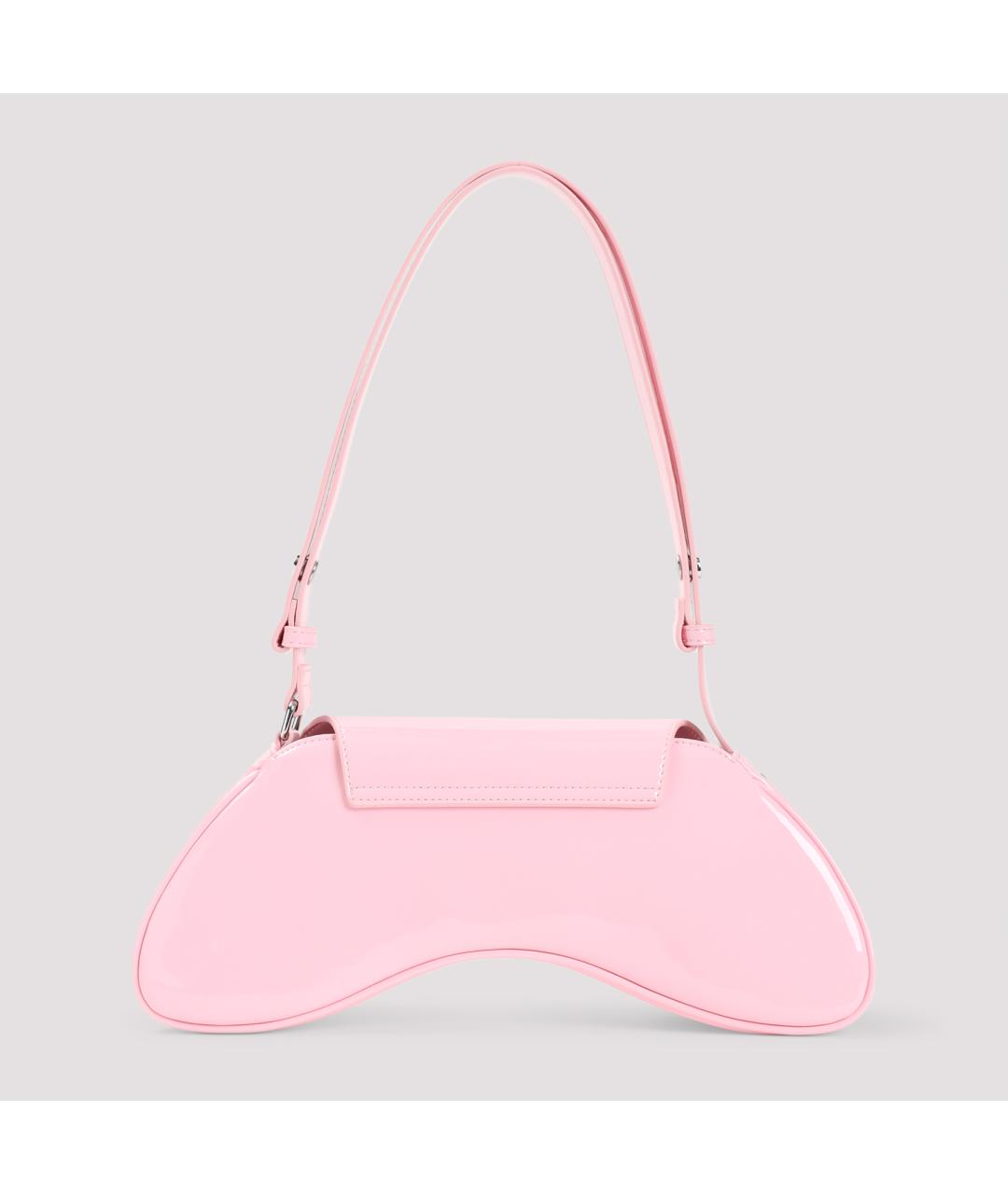 DIESEL Розовая сумка через плечо из искусственной кожи, фото 4