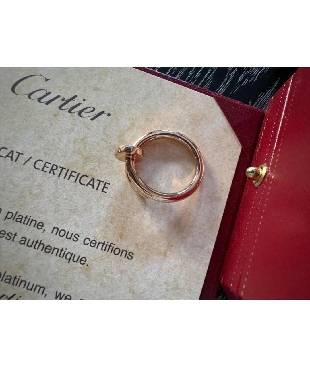 CARTIER Золотое кольцо из розового золота, фото 4