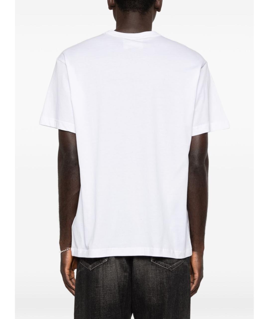 VERSACE JEANS COUTURE Белая хлопковая футболка, фото 3
