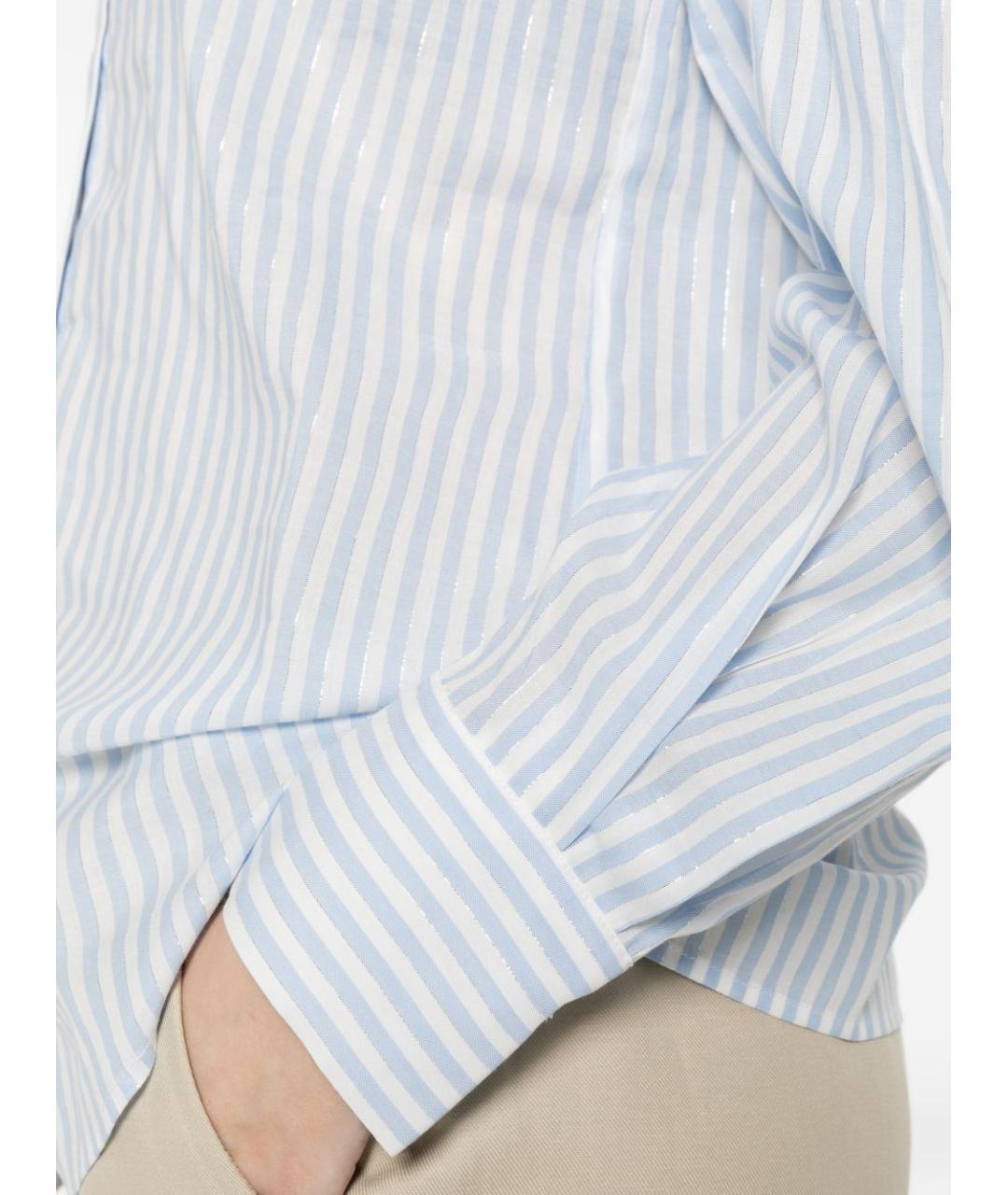 TWIN-SET Мульти хлопковая рубашка, фото 4