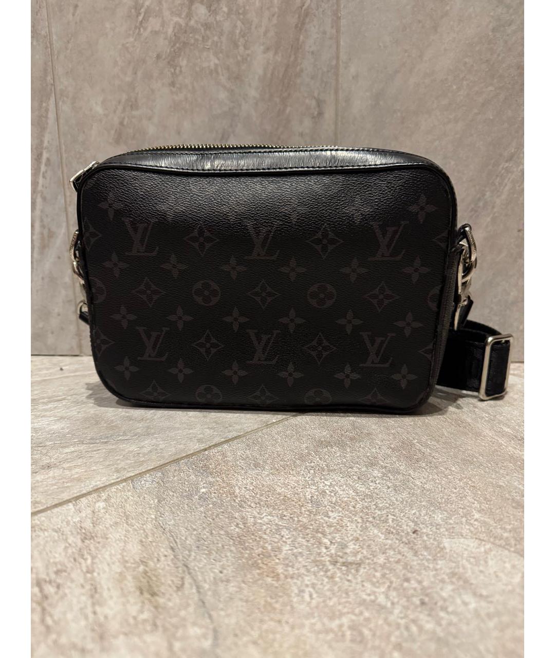 LOUIS VUITTON Черная сумка на плечо, фото 3