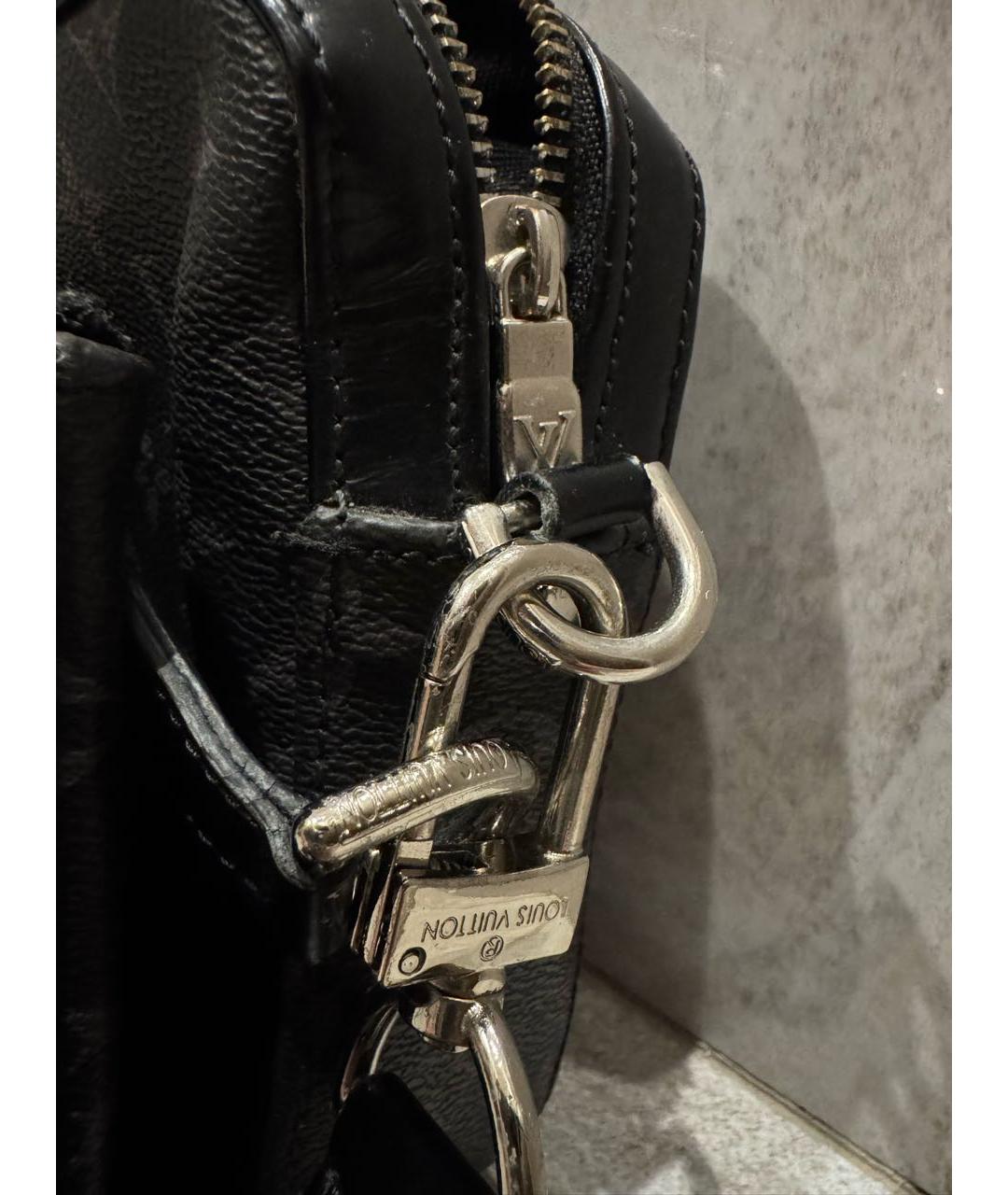 LOUIS VUITTON Черная сумка на плечо, фото 6