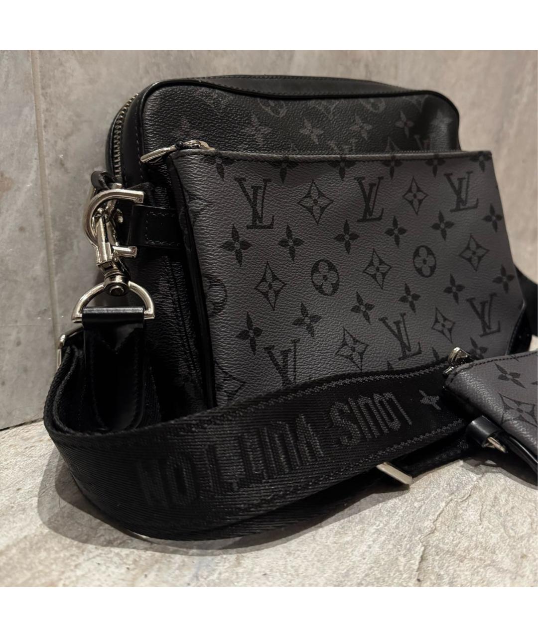 LOUIS VUITTON Черная сумка на плечо, фото 2