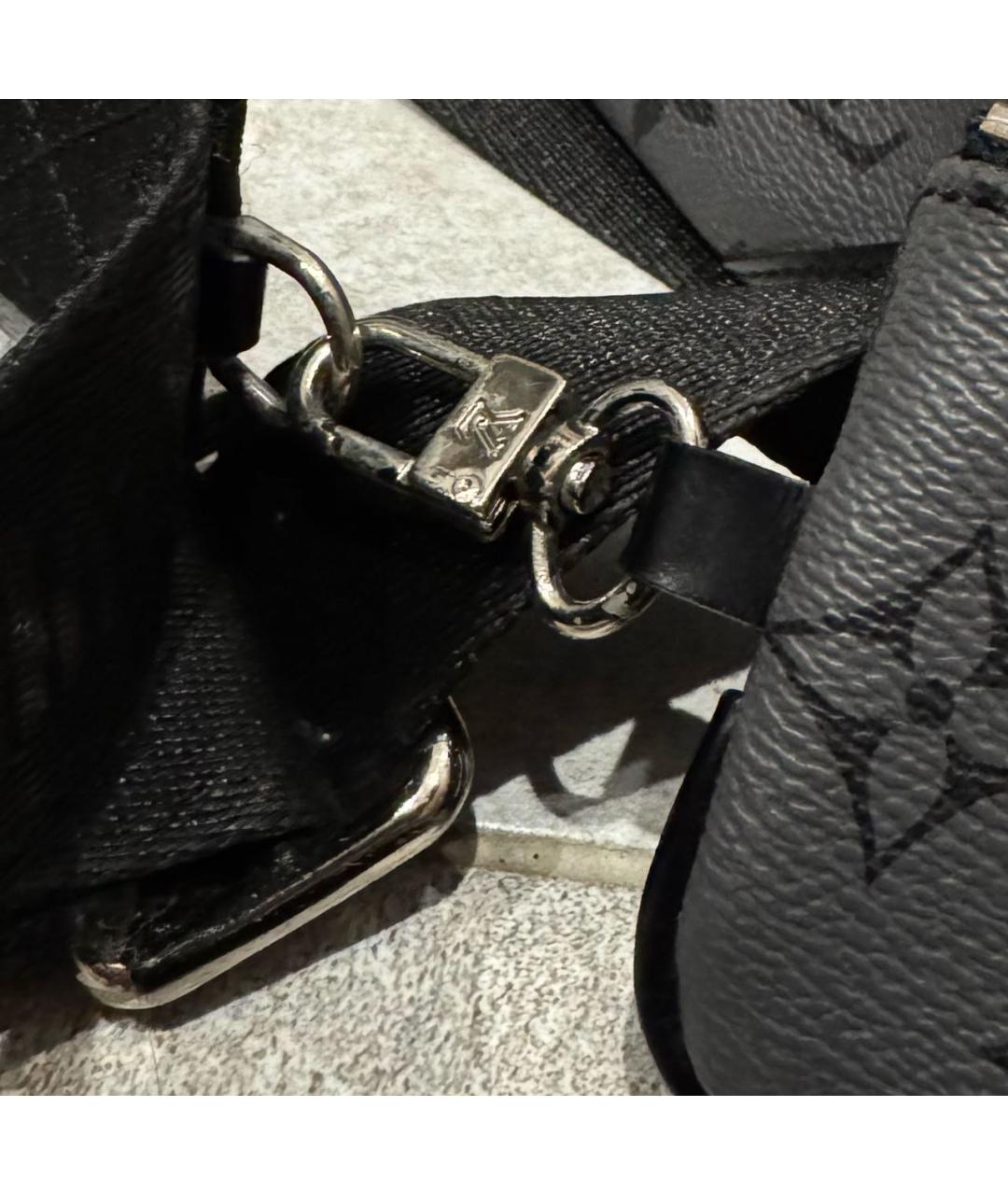 LOUIS VUITTON Черная сумка на плечо, фото 7