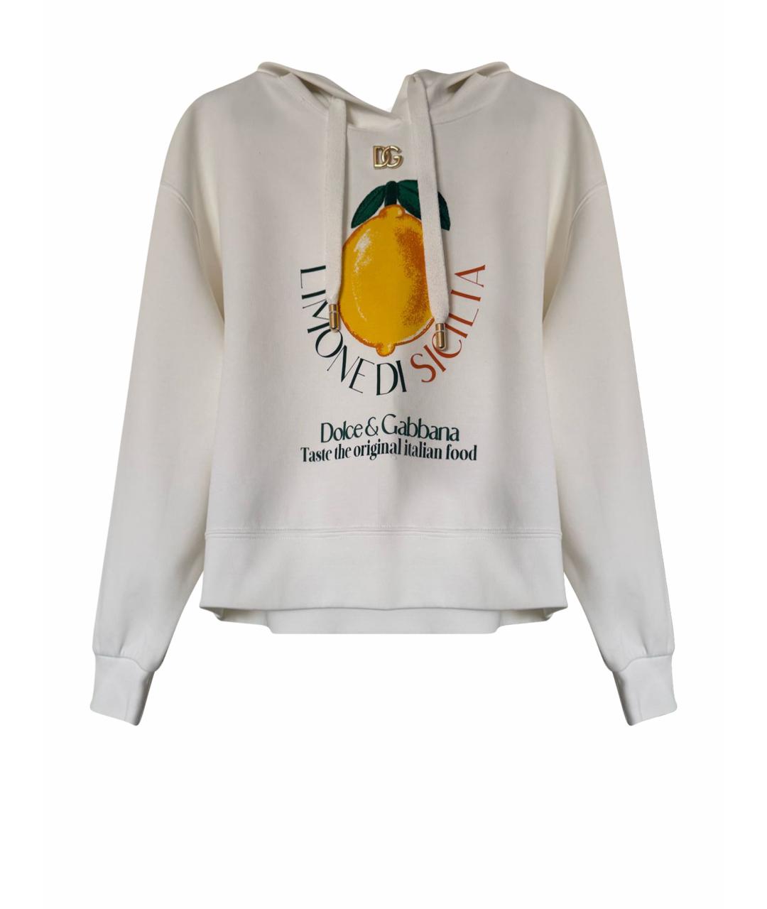 DOLCE&GABBANA Белый хлопковый спортивные костюмы, фото 1