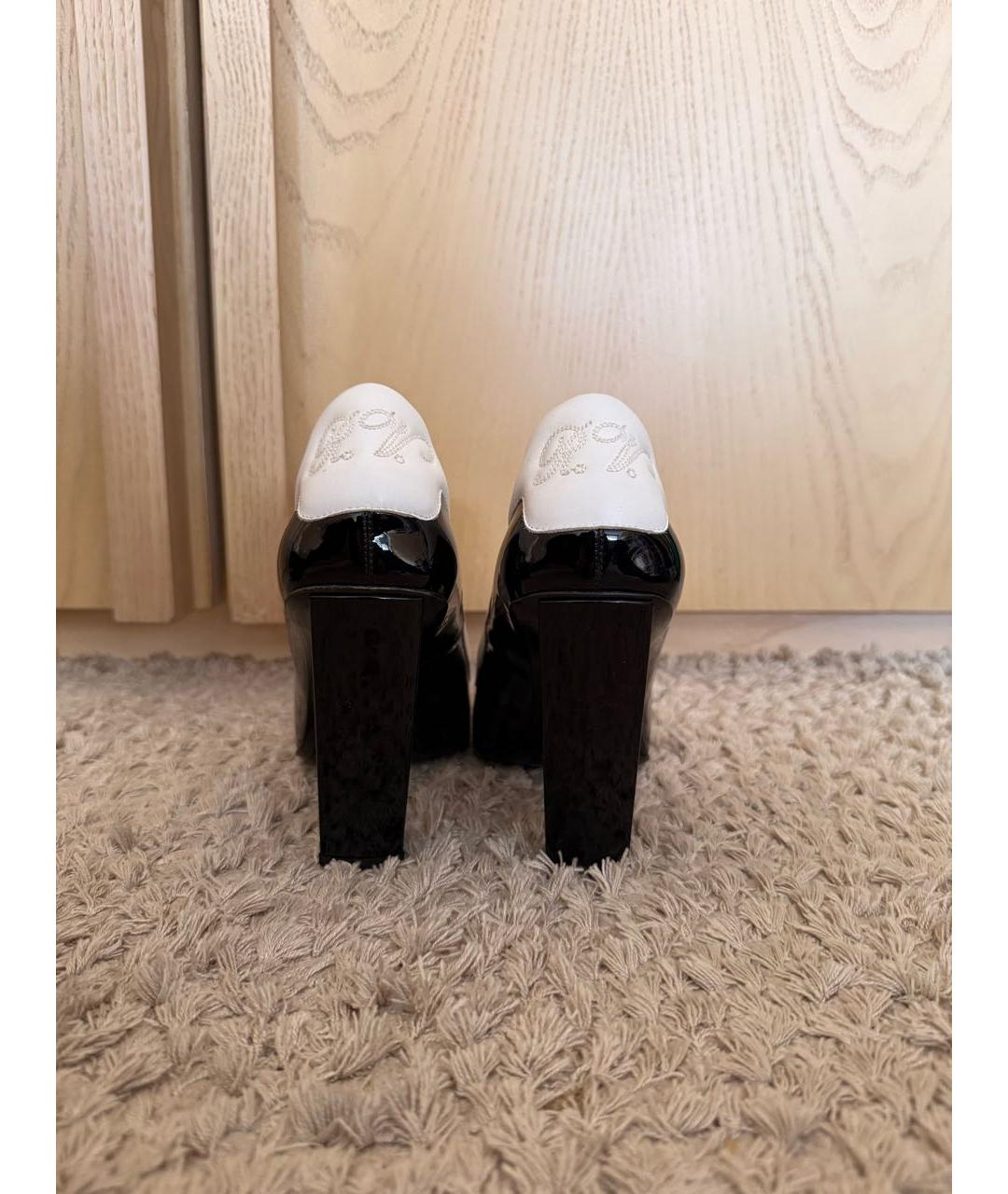 ROGER VIVIER Черные туфли из лакированной кожи, фото 4