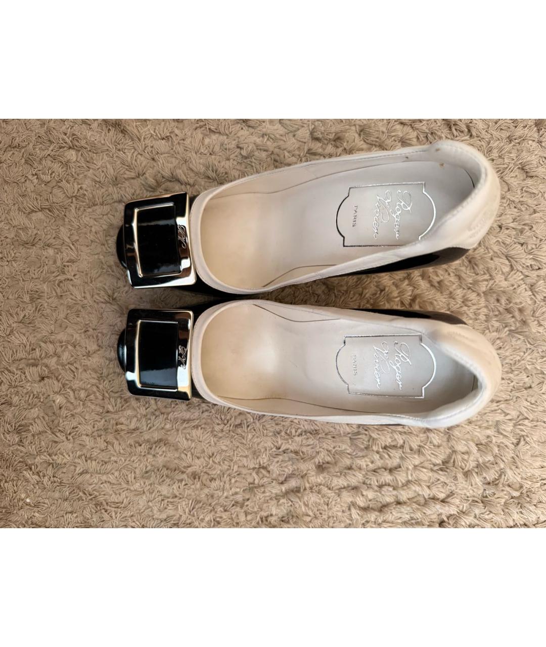 ROGER VIVIER Черные туфли из лакированной кожи, фото 3