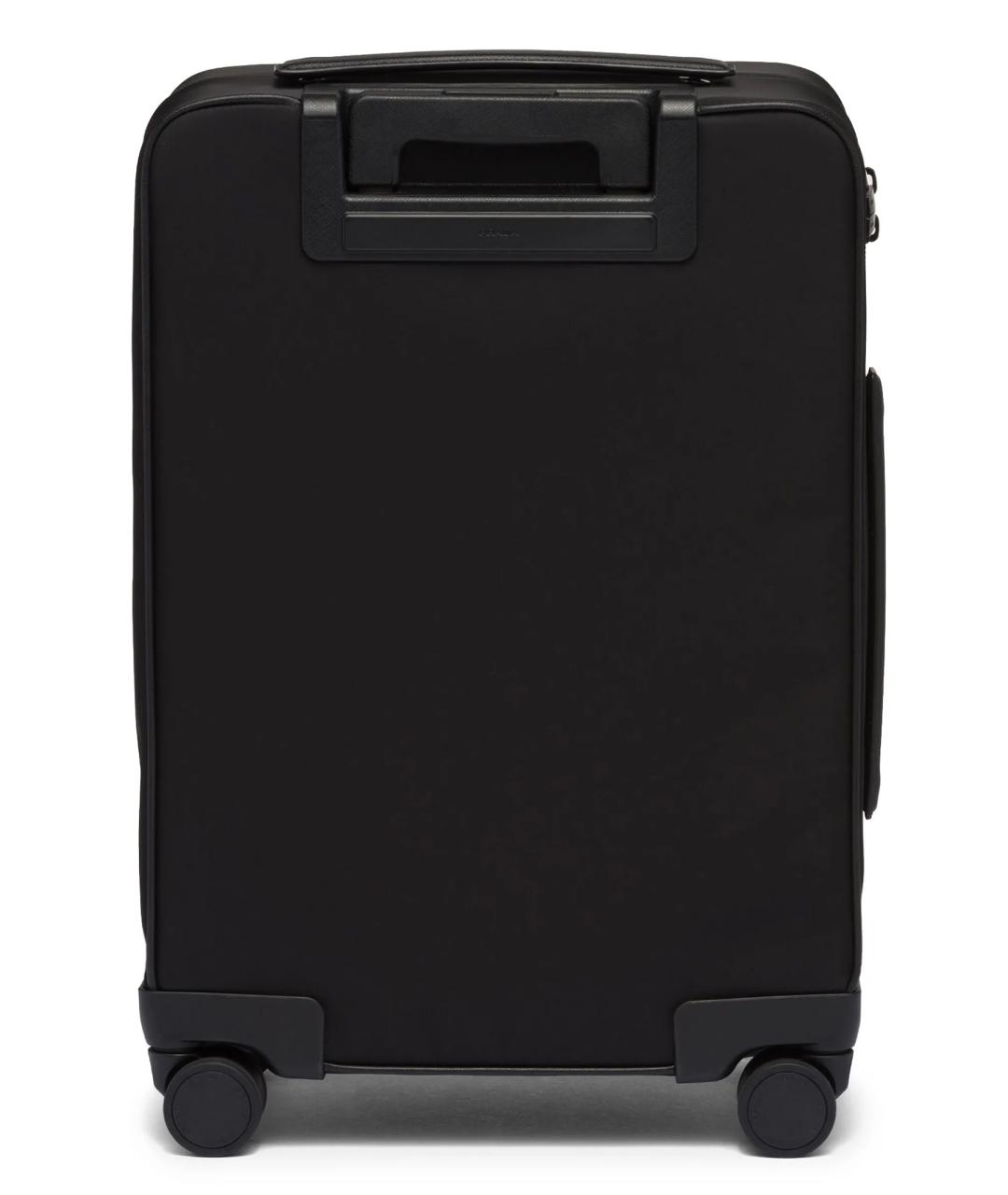 PRADA Черный синтетический чемодан, фото 2