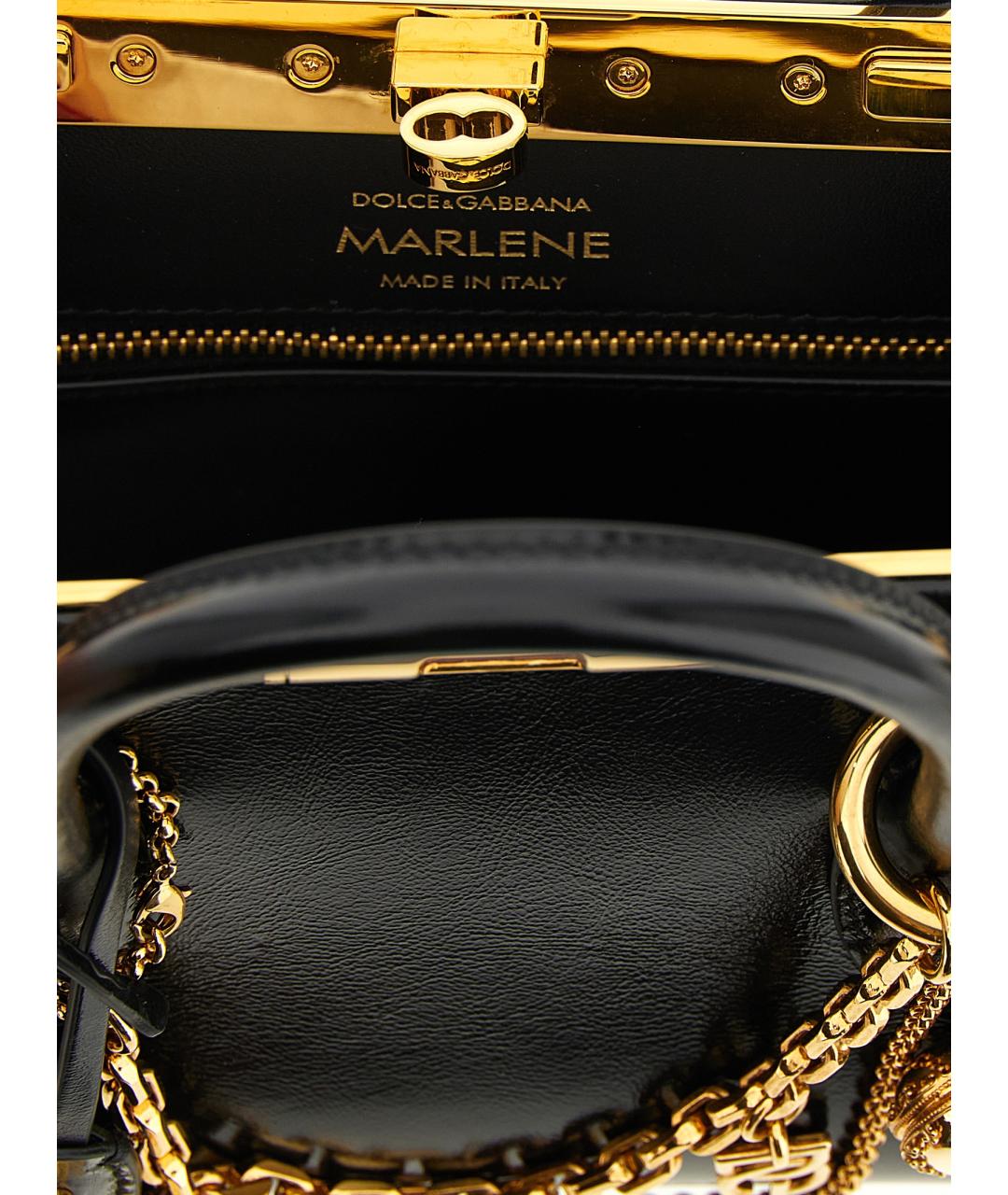 DOLCE&GABBANA Мульти кожаная сумка тоут, фото 4