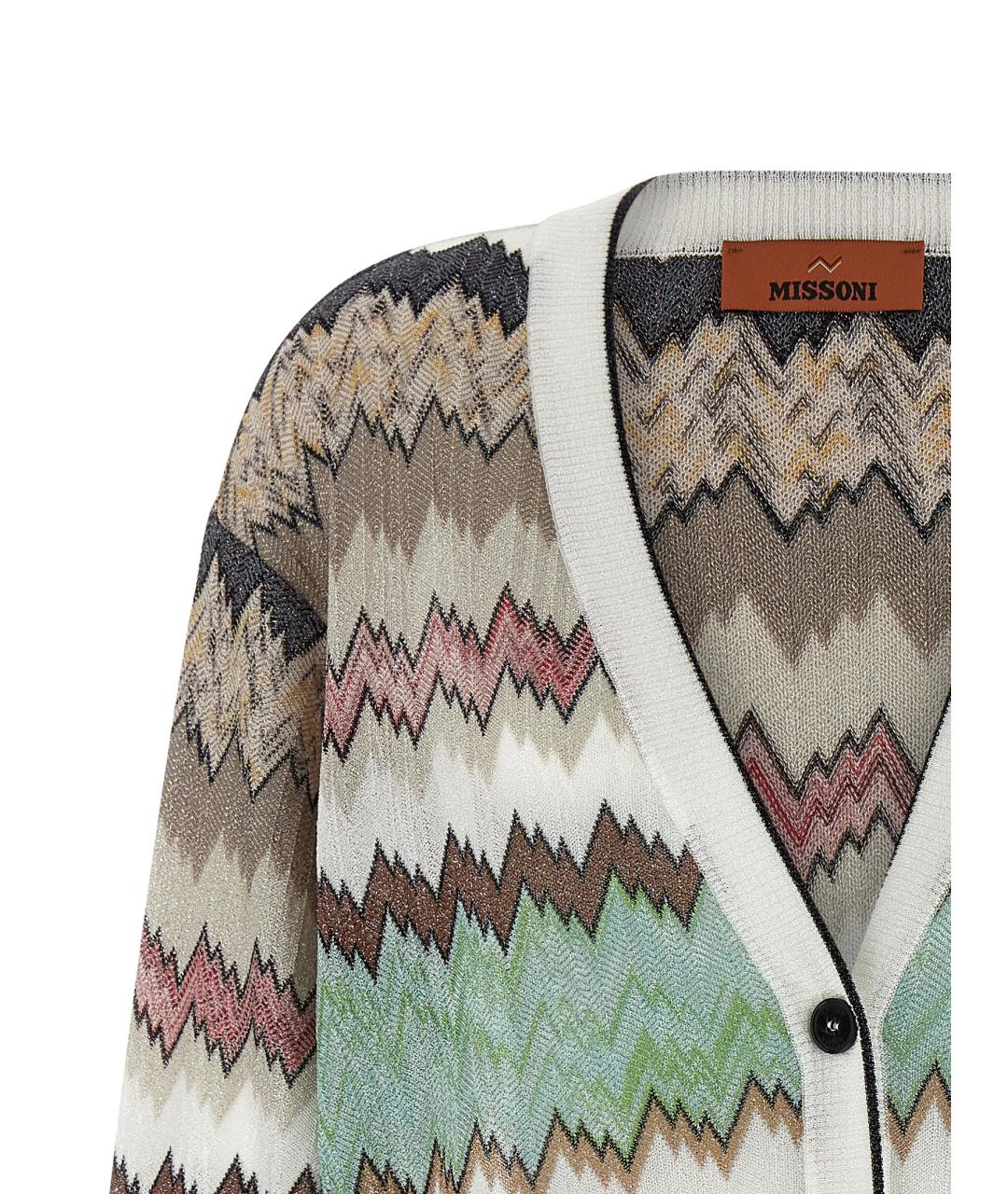 MISSONI Мульти вискозный кардиган, фото 3
