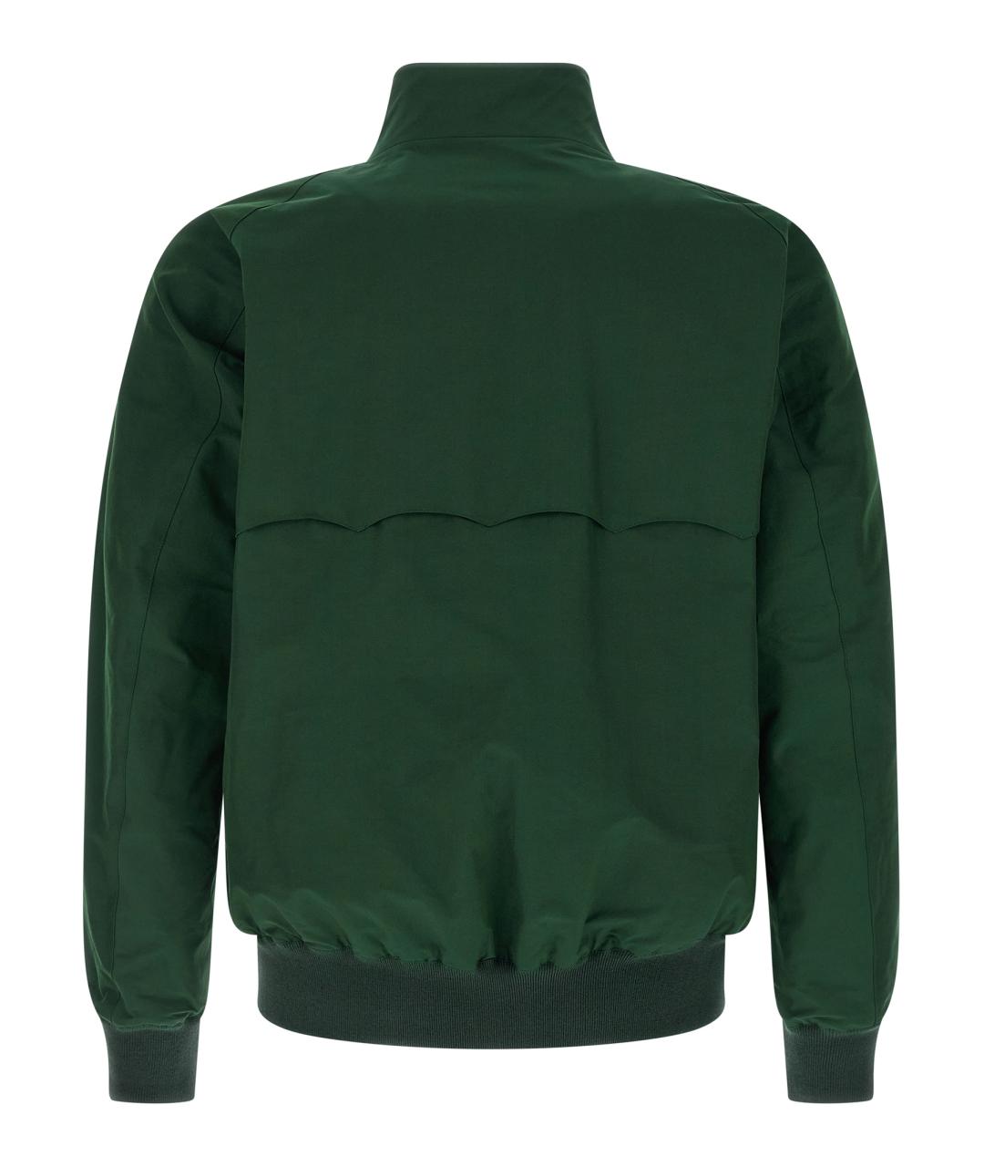 BARACUTA Зеленая полиэстеровая куртка, фото 2