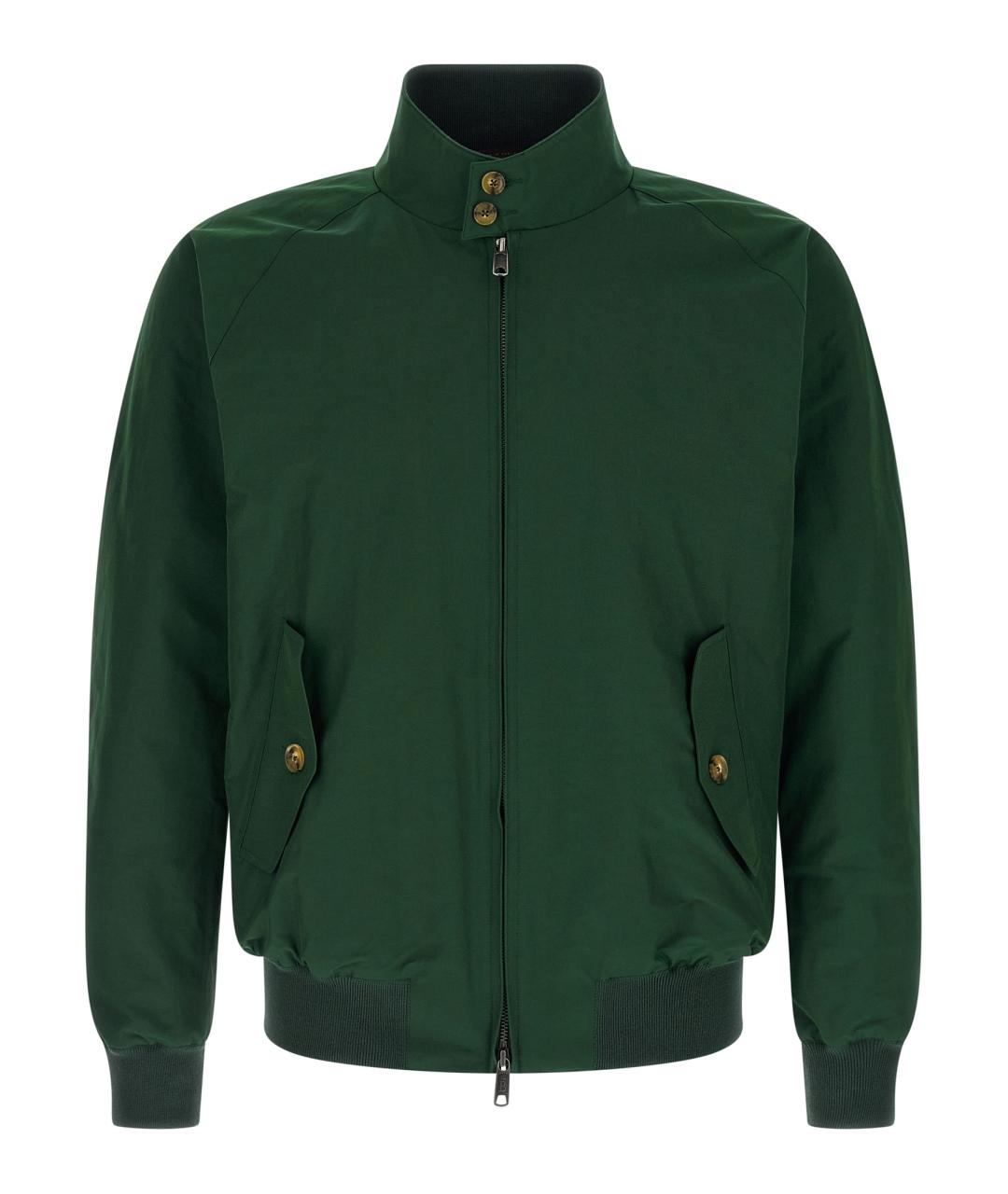 BARACUTA Зеленая полиэстеровая куртка, фото 1