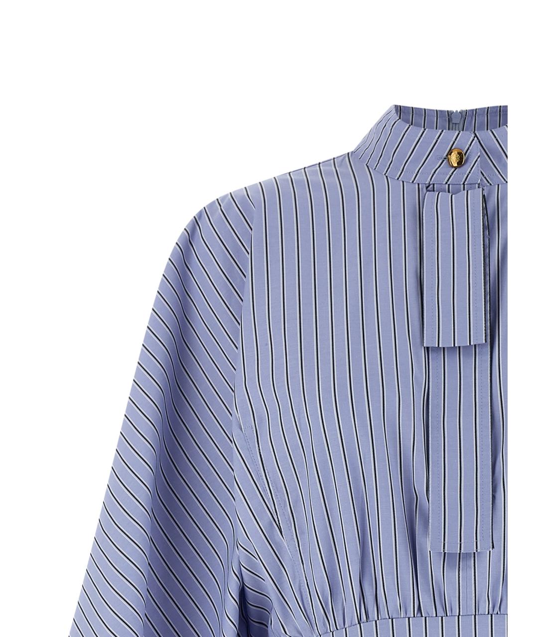 ZIMMERMANN Голубое хлопковое повседневное платье, фото 3