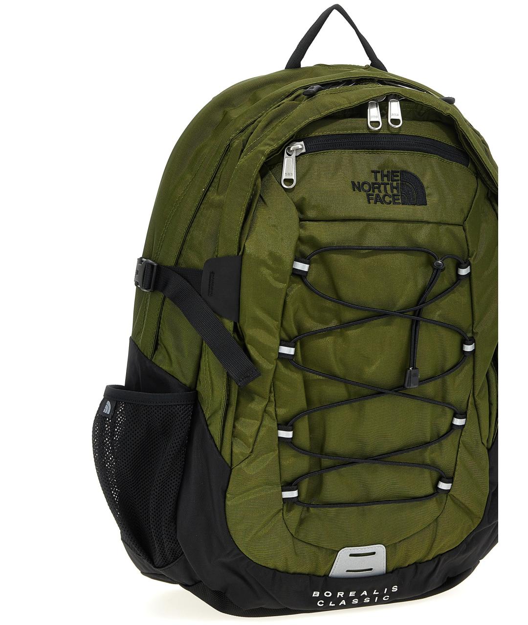 THE NORTH FACE Зеленый синтетический рюкзак, фото 3