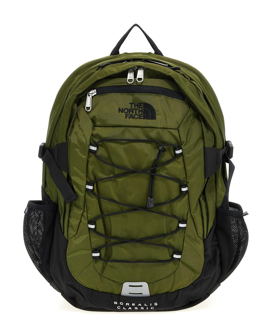 THE NORTH FACE Зеленый синтетический рюкзак, фото 1